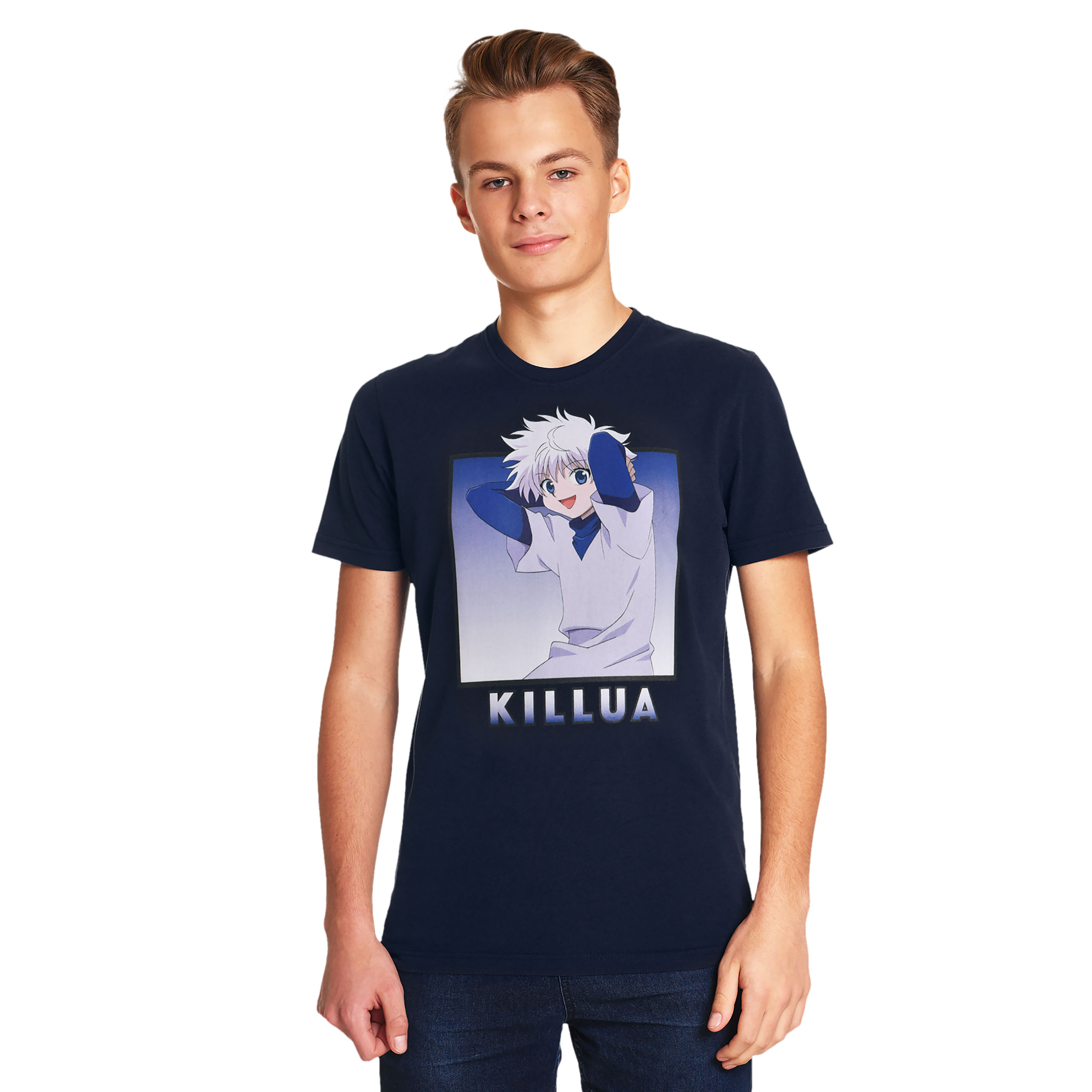Hunter x Hunter - Killua T-Shirt blau