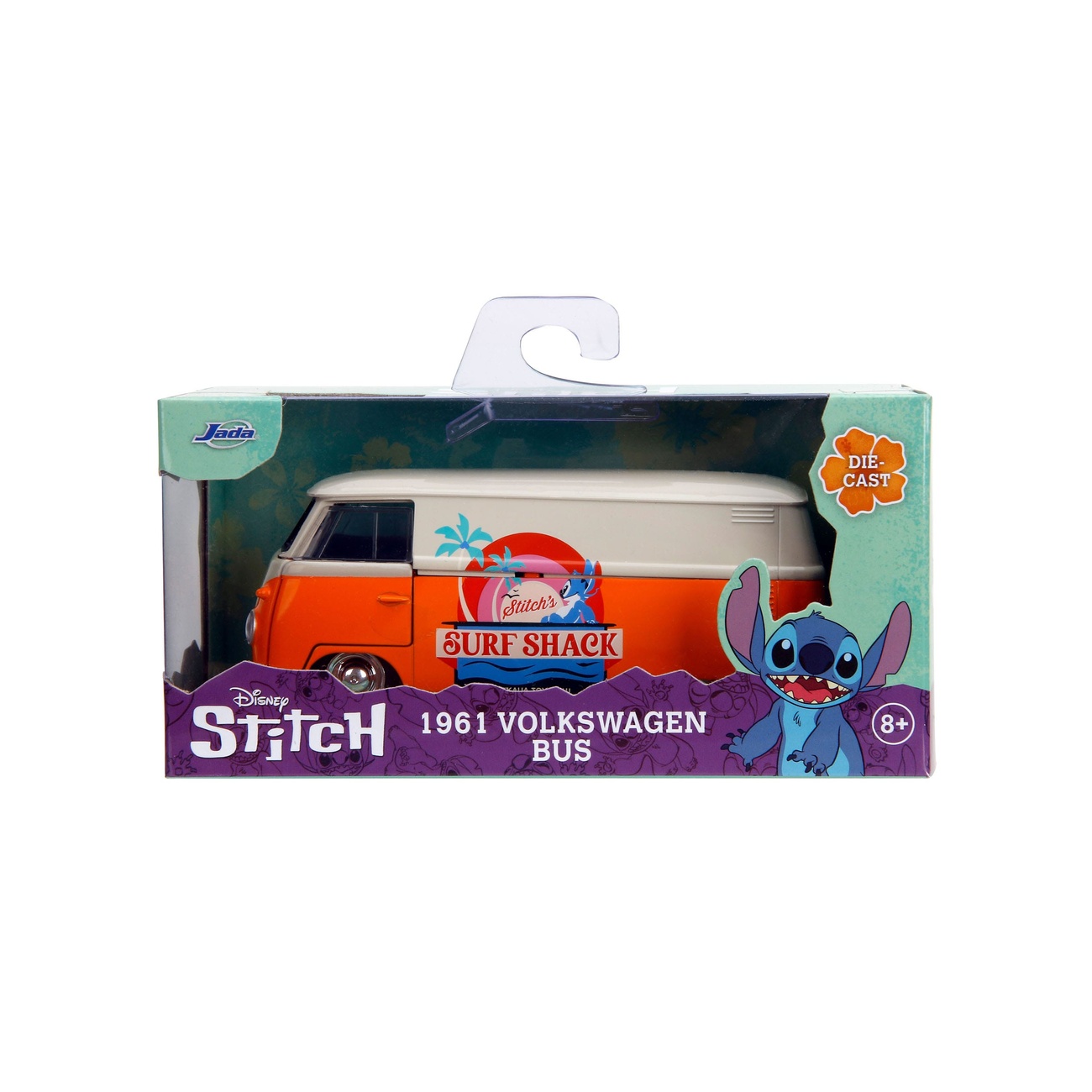 Lilo & Stitch Diecast Model 1/32 1961 VW Bus Stitch