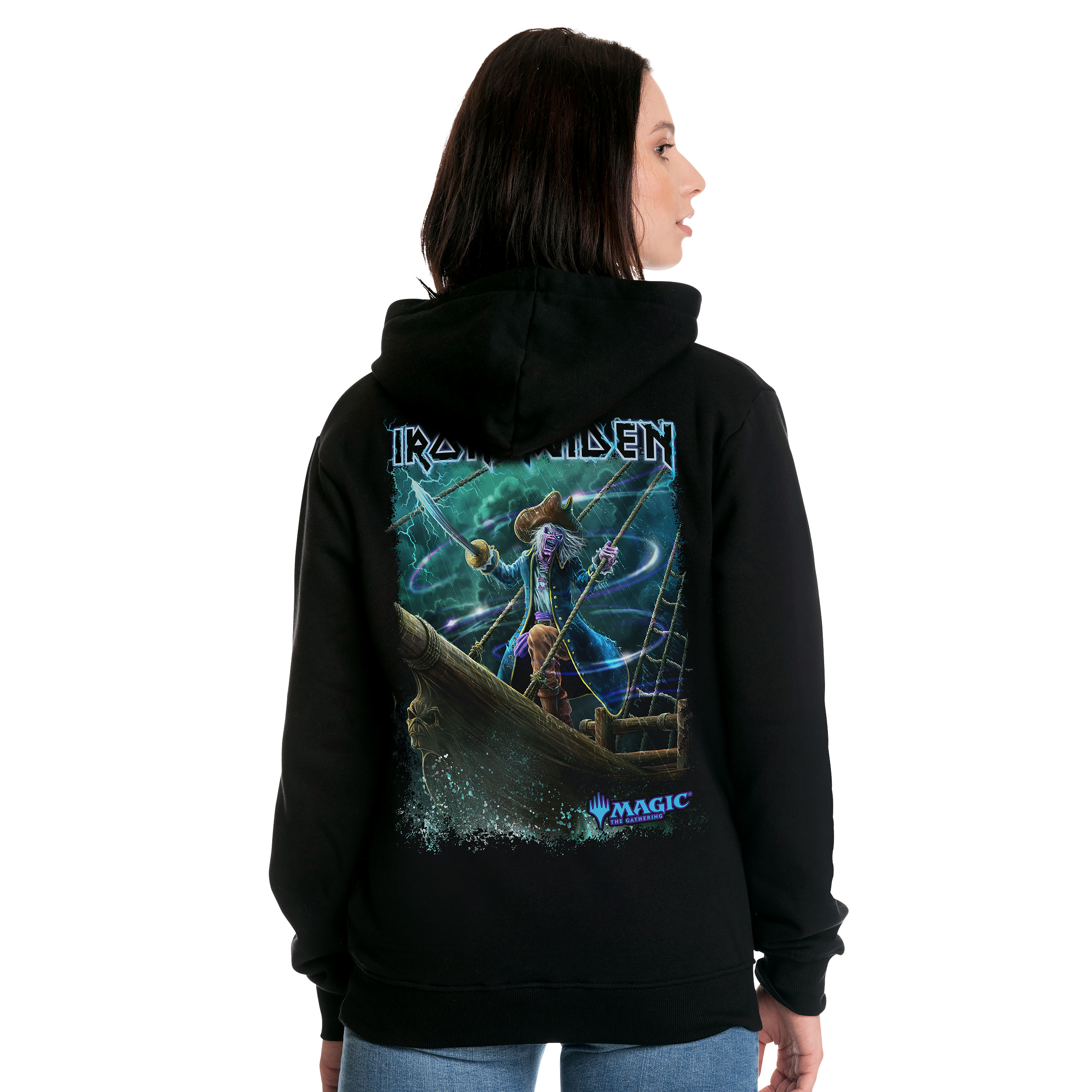 Iron Maiden - Magic Captain N´Ghathrod Hoodie schwarz