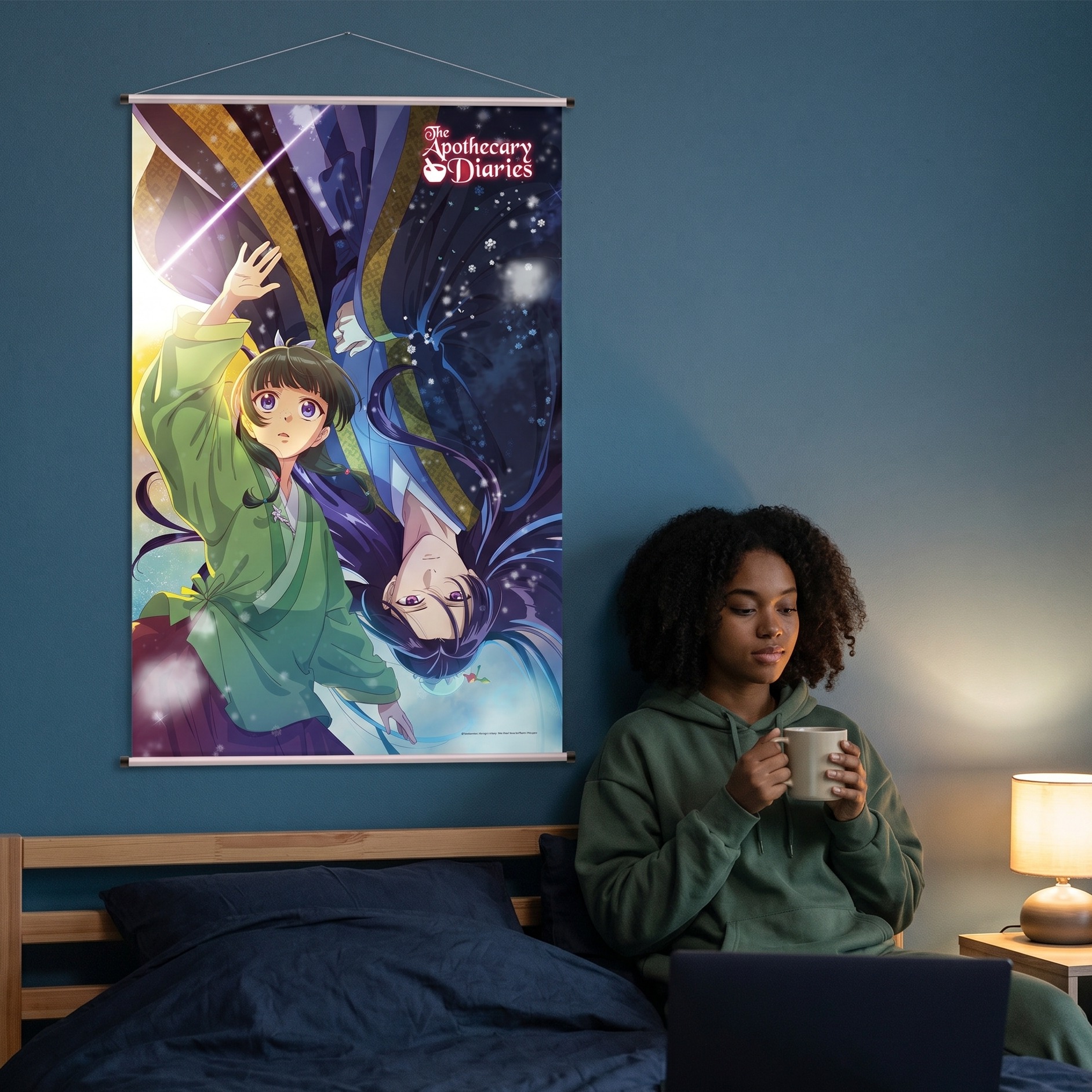 The Apothecary Diaries - Jinshi och Maomao Wall Scroll