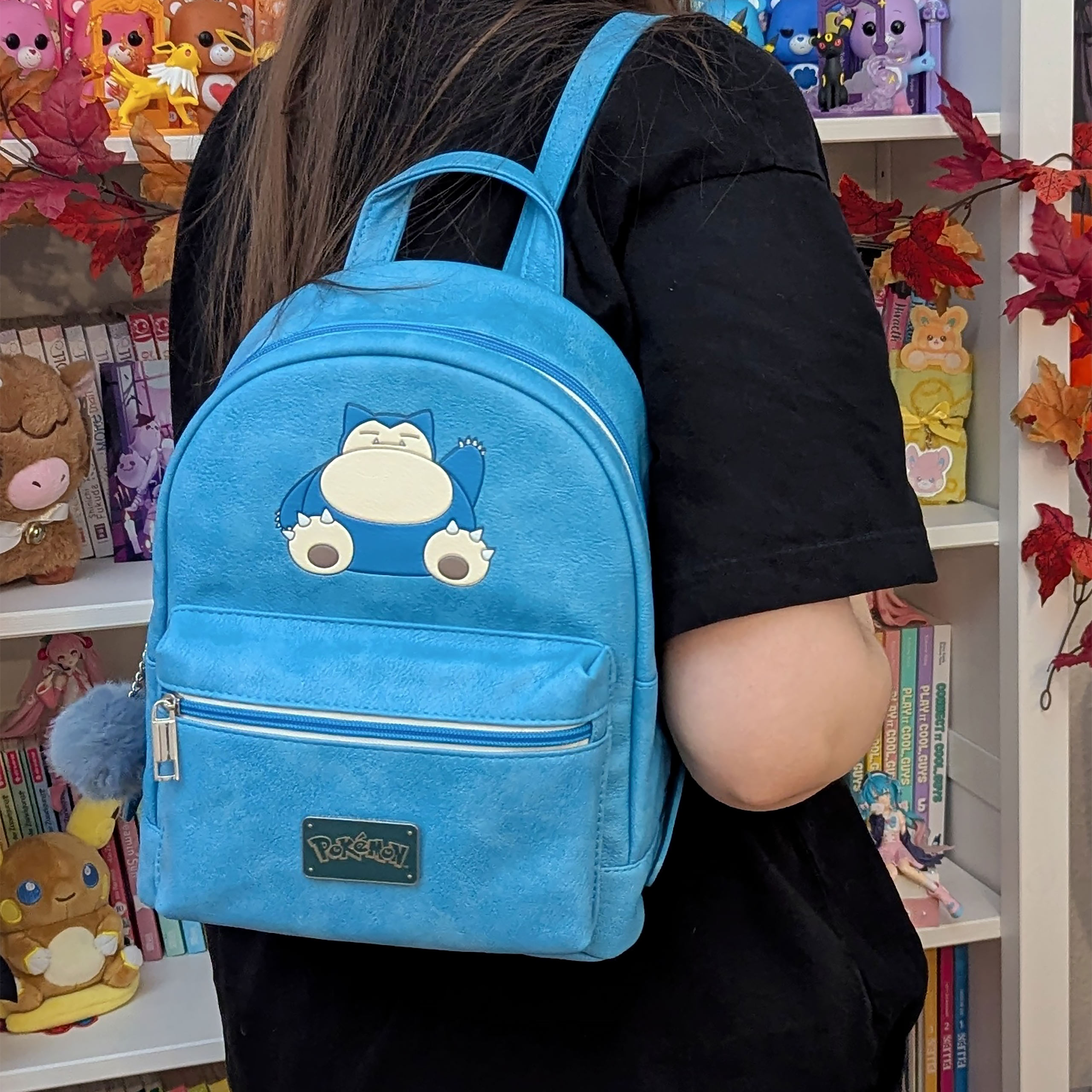 Pokemon - Sleeping Snorlax Mini Backpack Blue