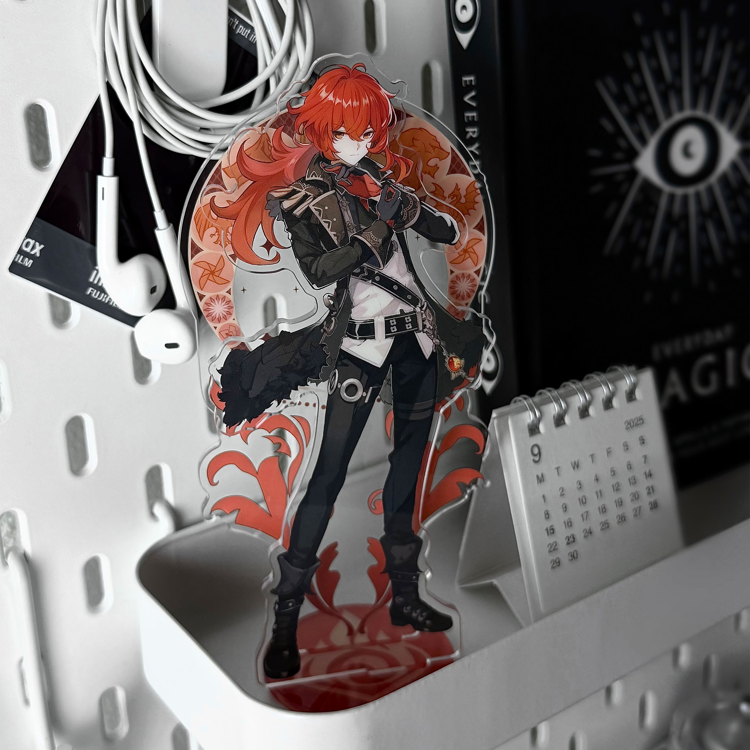 Genshin Impact - Figura Acrílica de Diluc