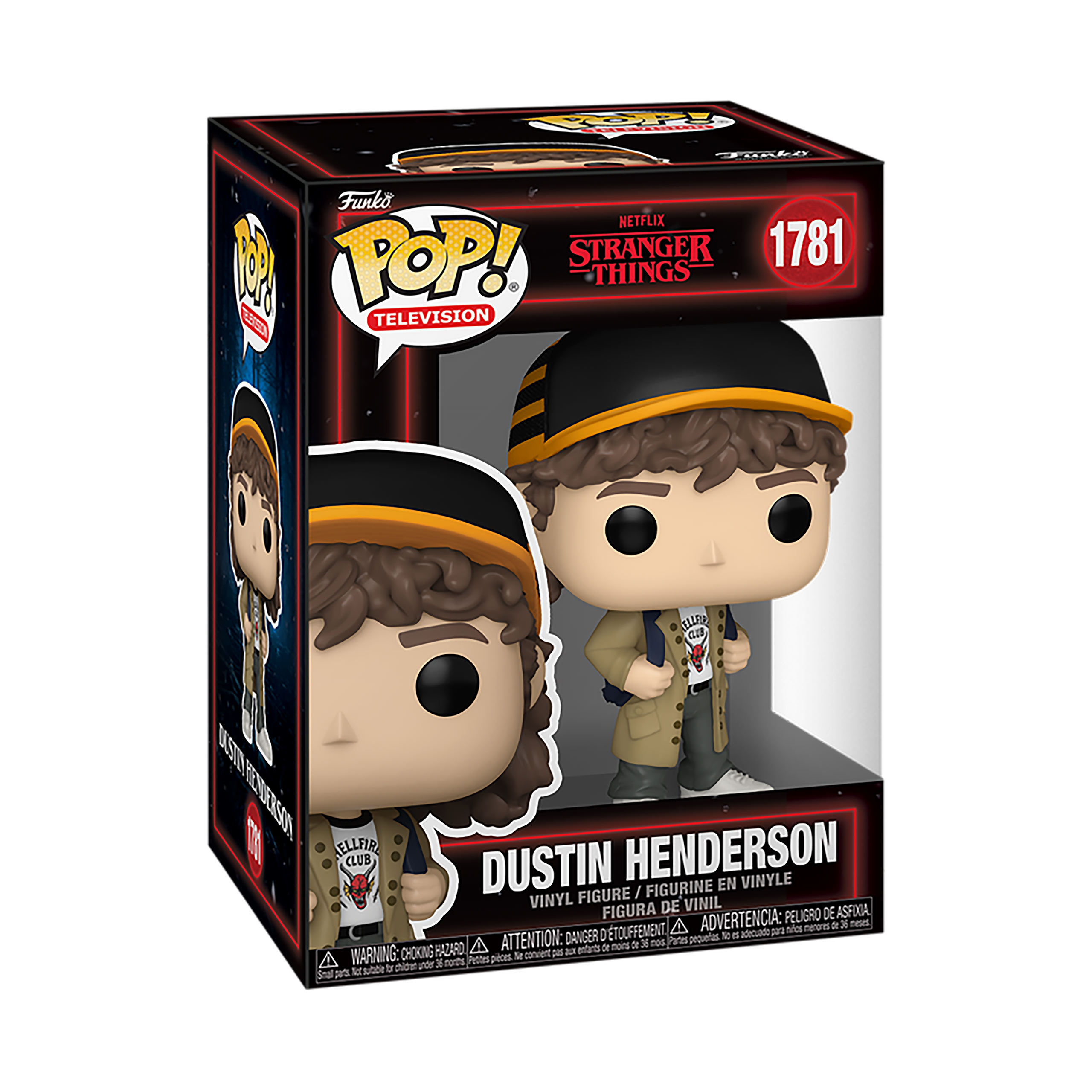 Stranger Things - Dustin Henderson Funko Pop Figur