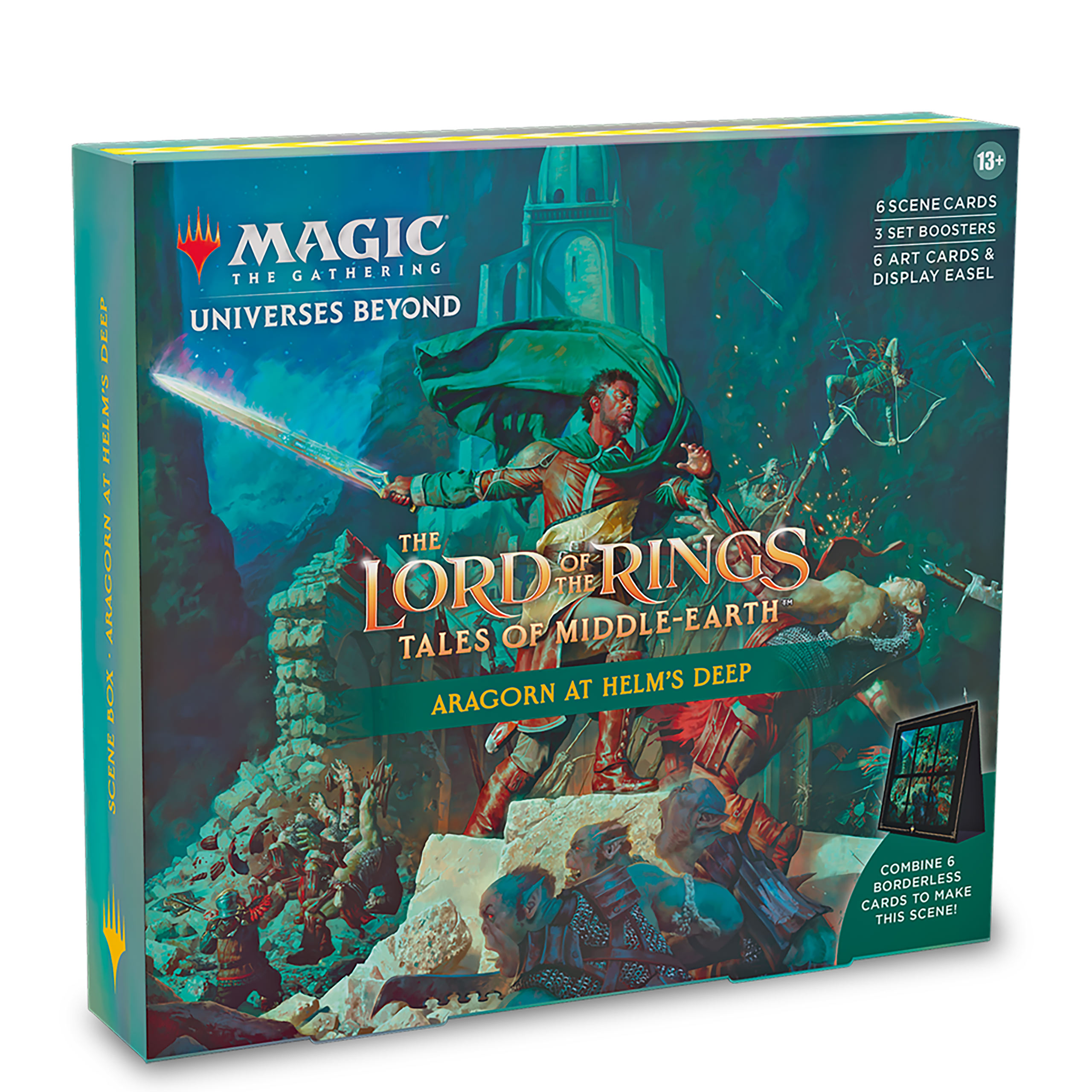 Herr der Ringe Tales of Middle-Earth - Aragorn At Helm's Deep Character Box - Magic The Gathering