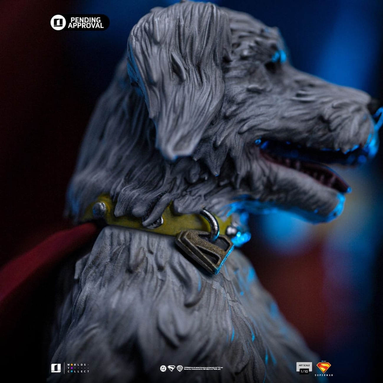 Superman Legacy Art Scale-staty 1/10 Superman & Krypto 32 cm