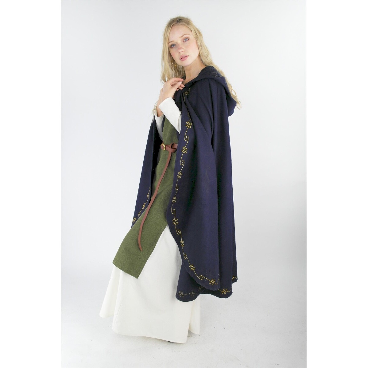 Mantello medievale in lana Asidis