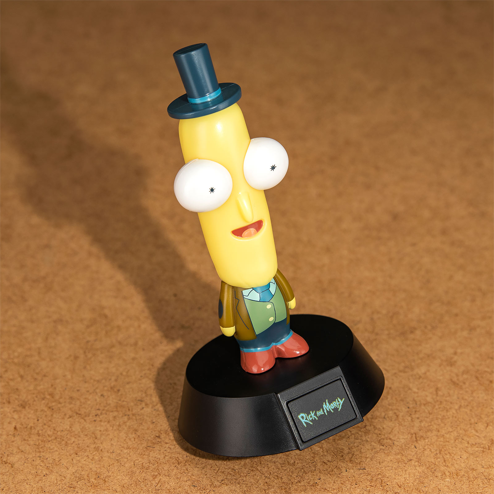 Rick and Morty - Mr. Poopybutthole Icons 3D Lampe de table