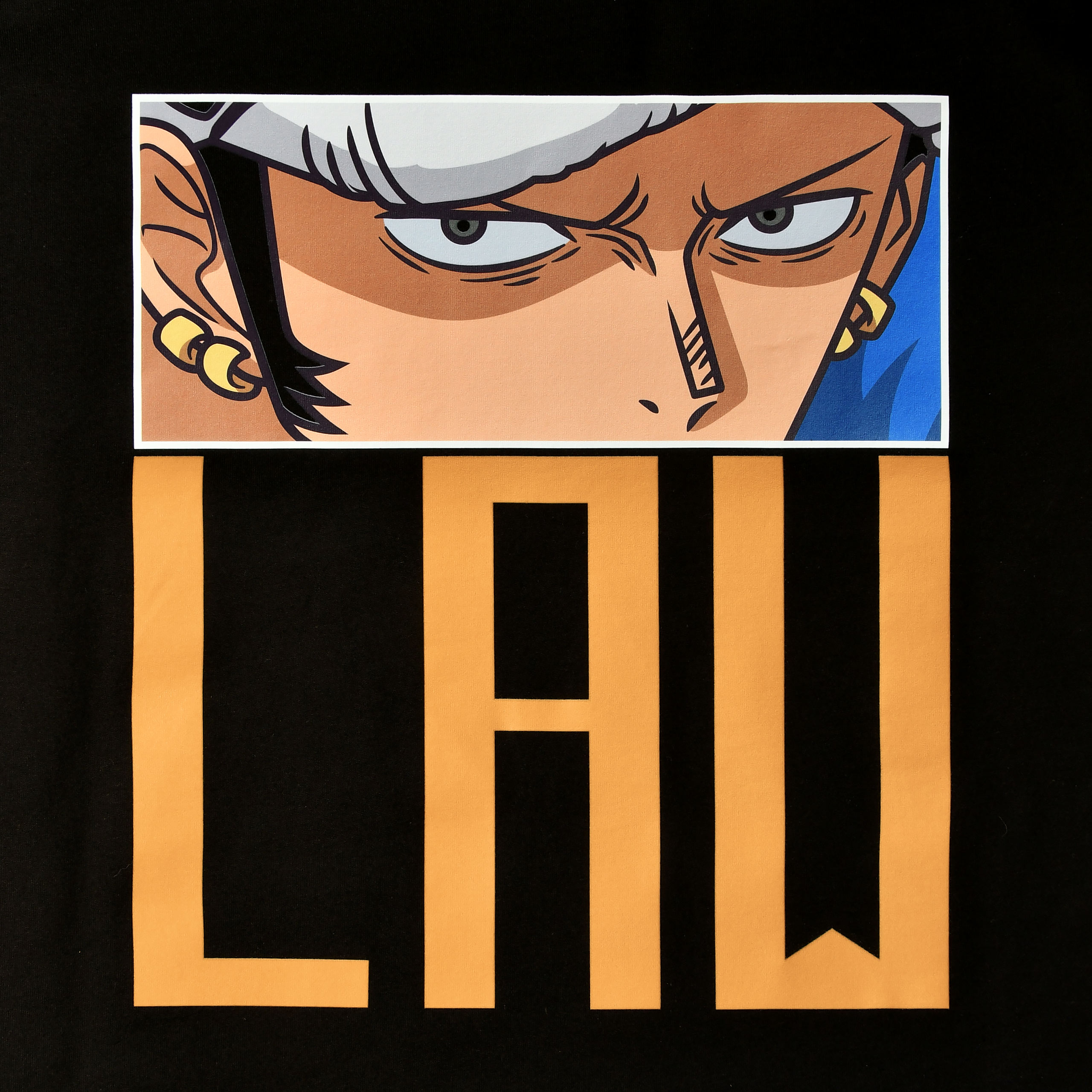 One Piece - T-Shirt Law Eyes noir