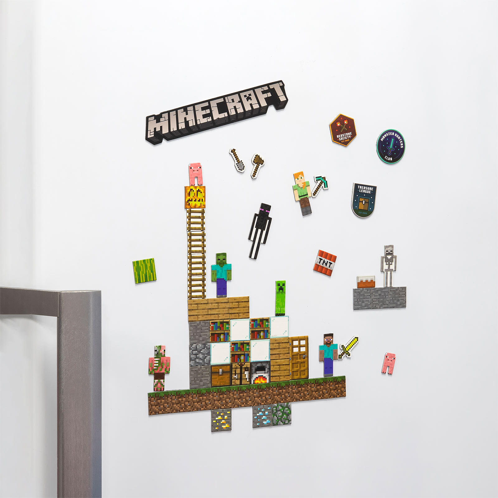 Set de Magnets Minecraft