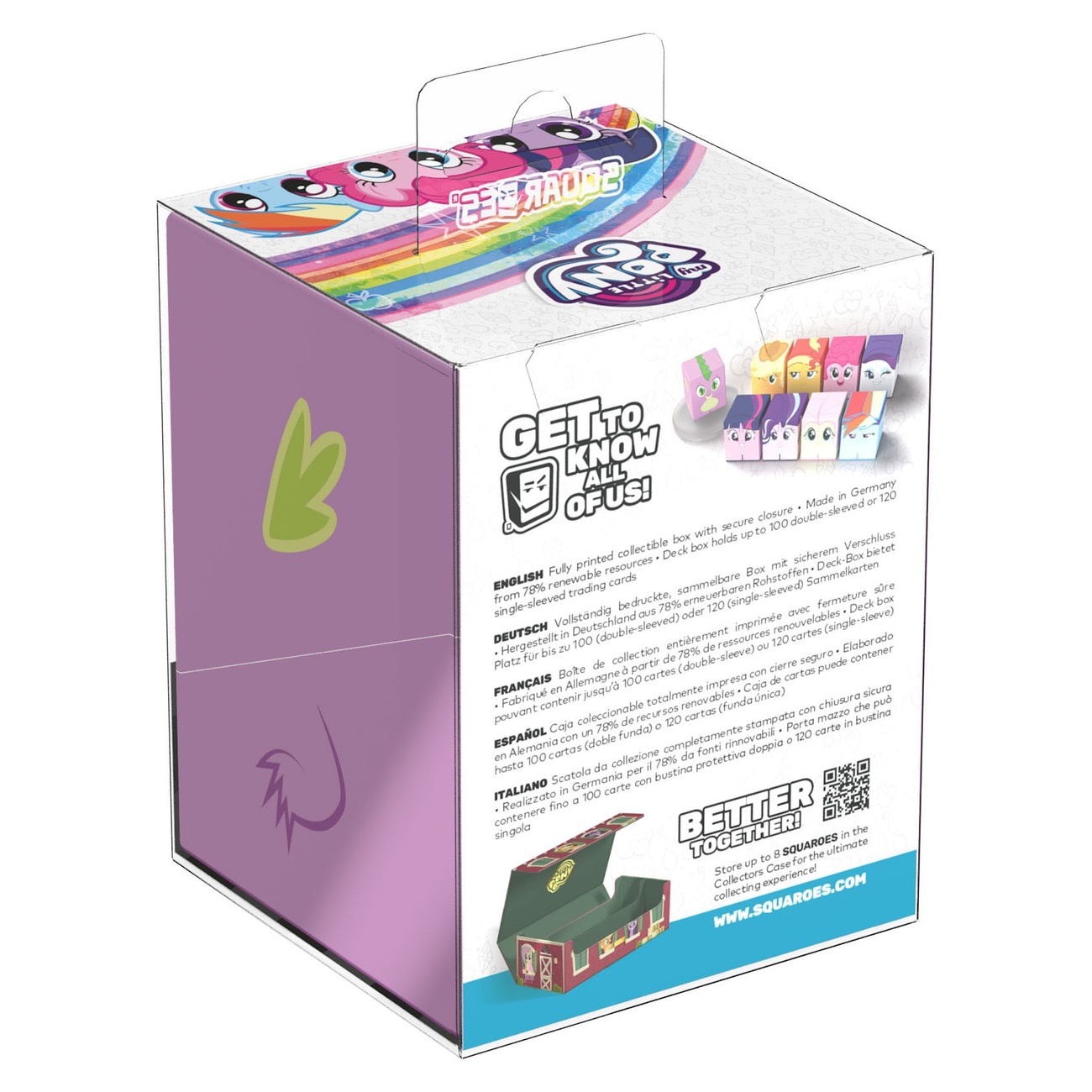 Squaroes Squaroe My Little Pony "Friendship is Magic" MLP009 - Spike