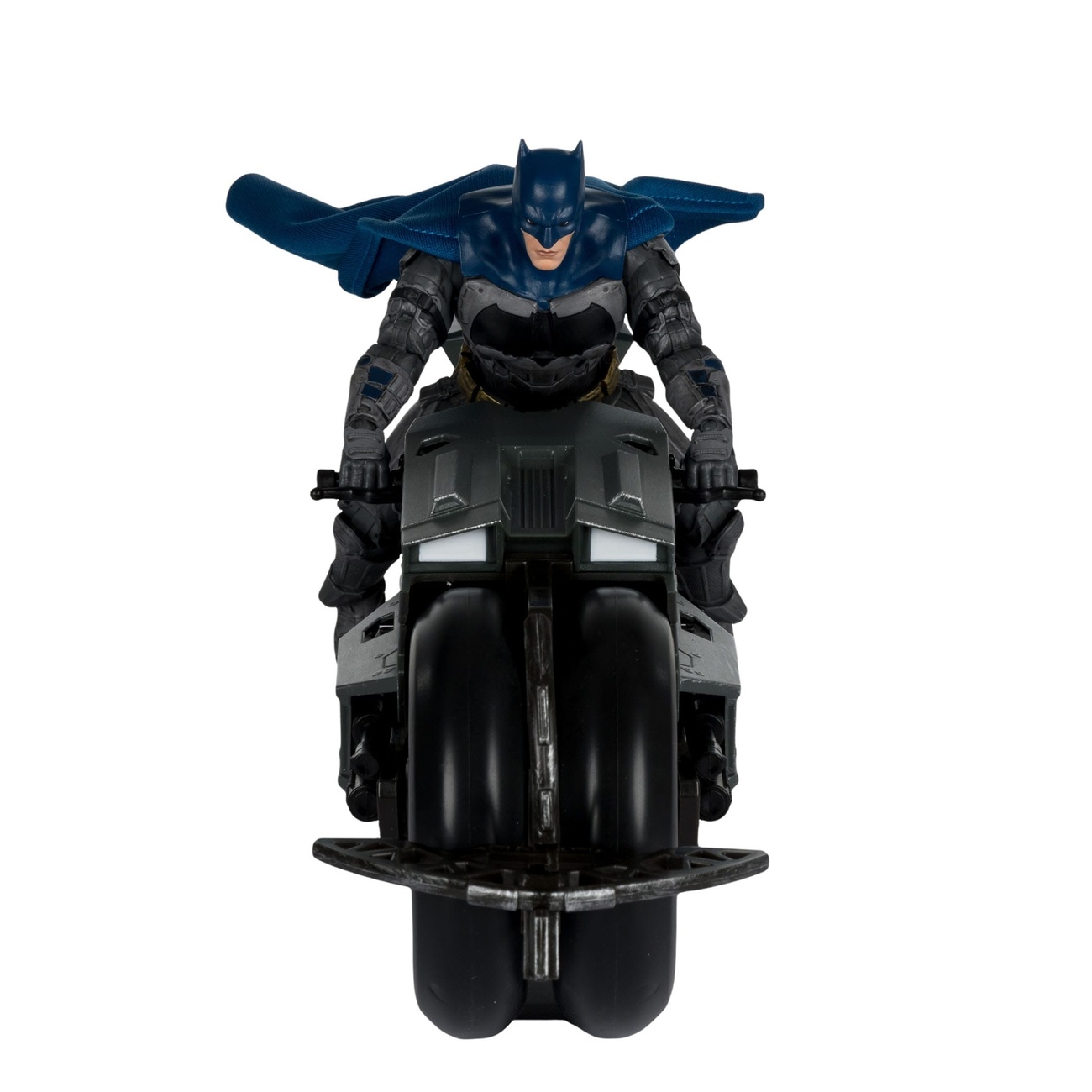 The Flash DC Multiverse Véhicule Batcycle avec Batman