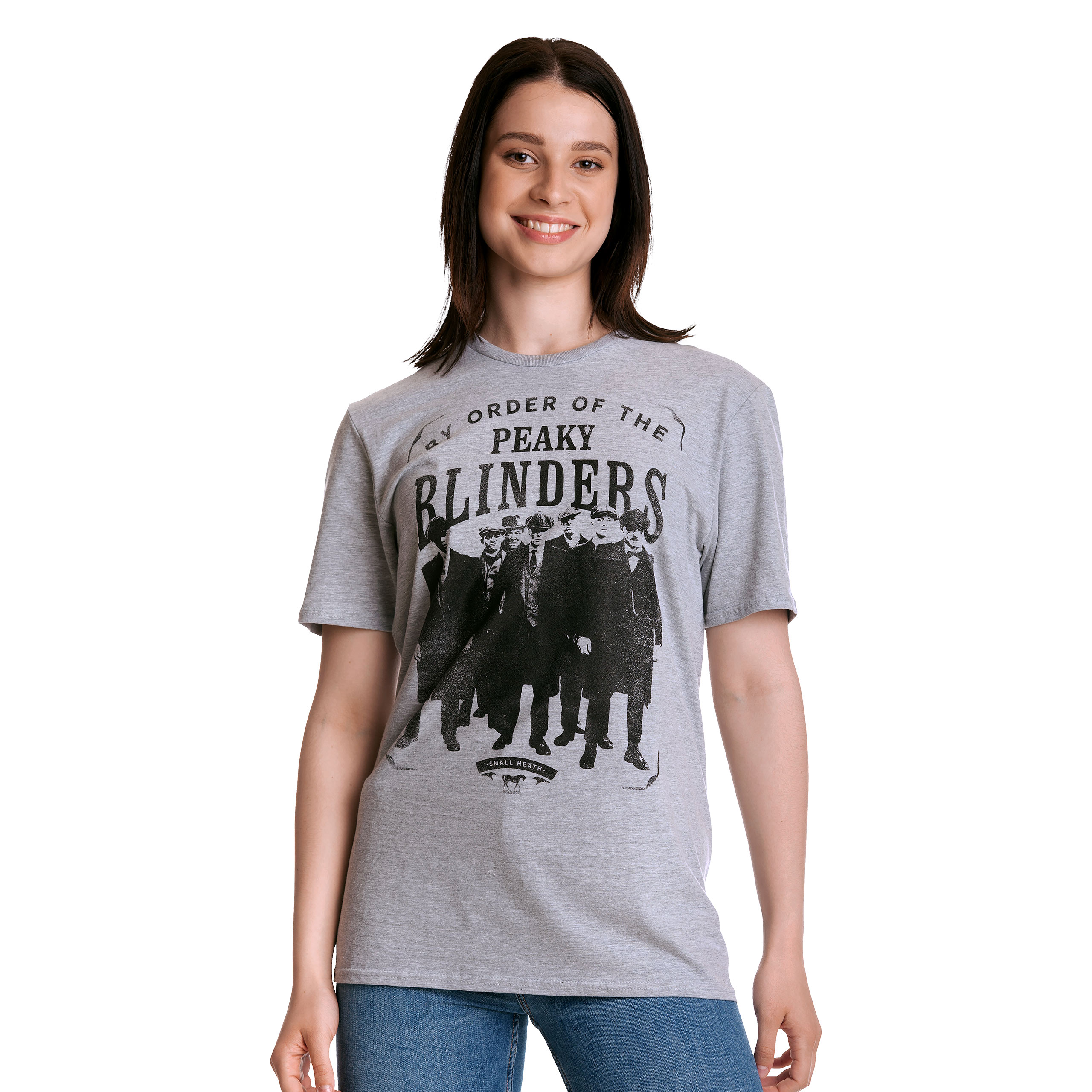 Peaky Blinders T-Shirt Ufficiale – 'By Order Infill' – Colore Nero, Taglia X-Large