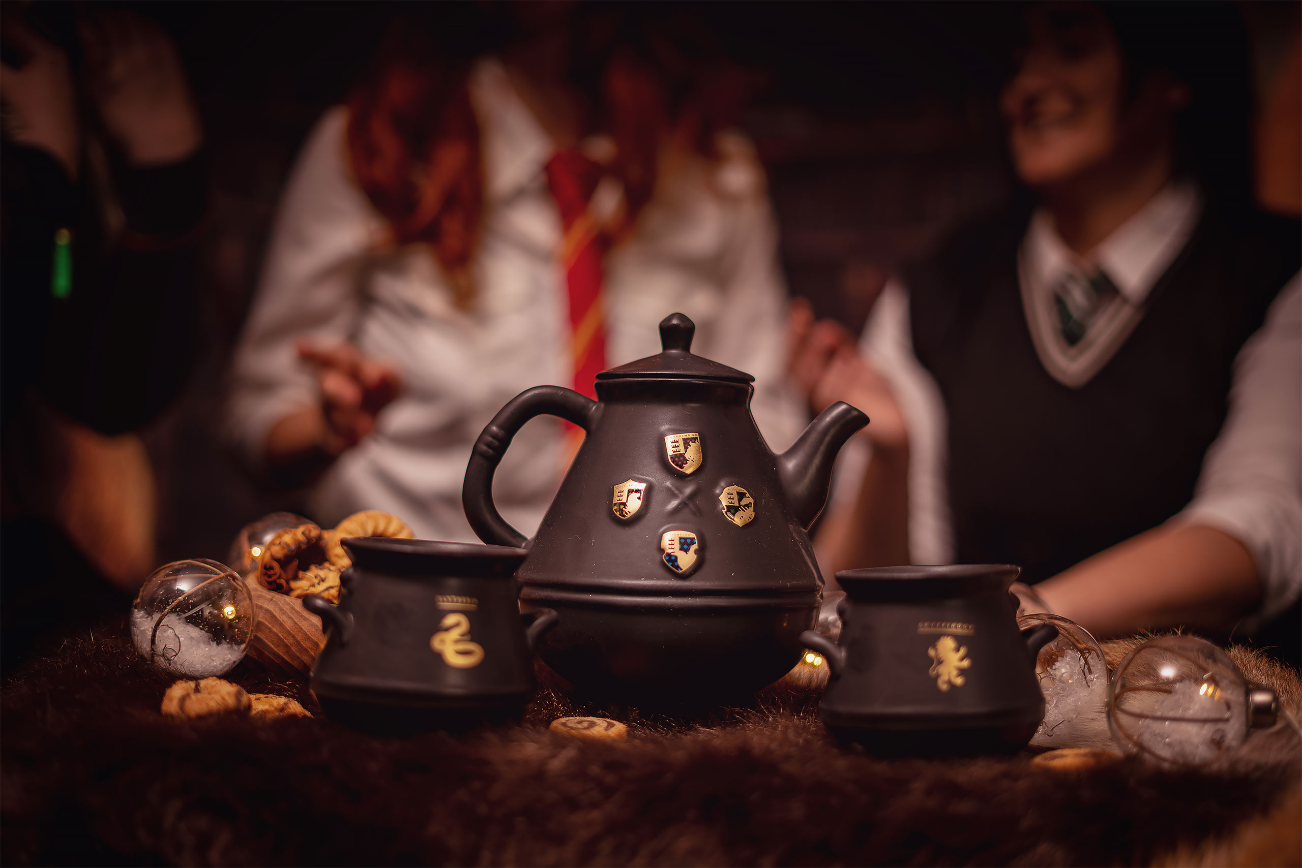 Harry Potter - Hogwarts Wappen Kessel Tee-Set