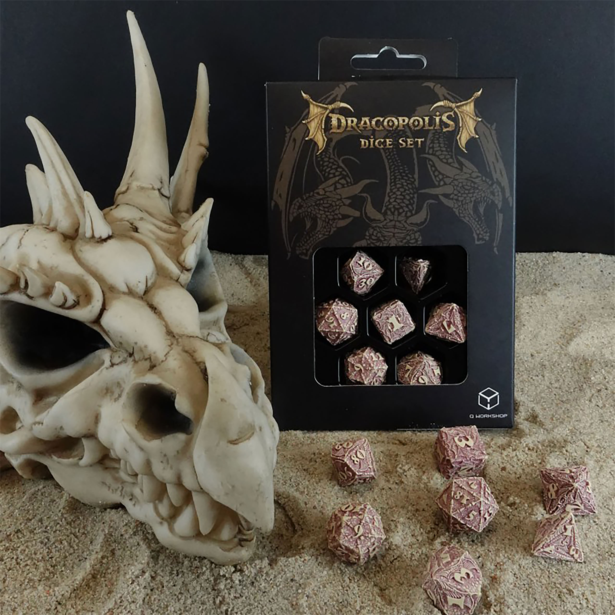 Dracopolis - Le set de dés Yucatan Featherwing 7pcs