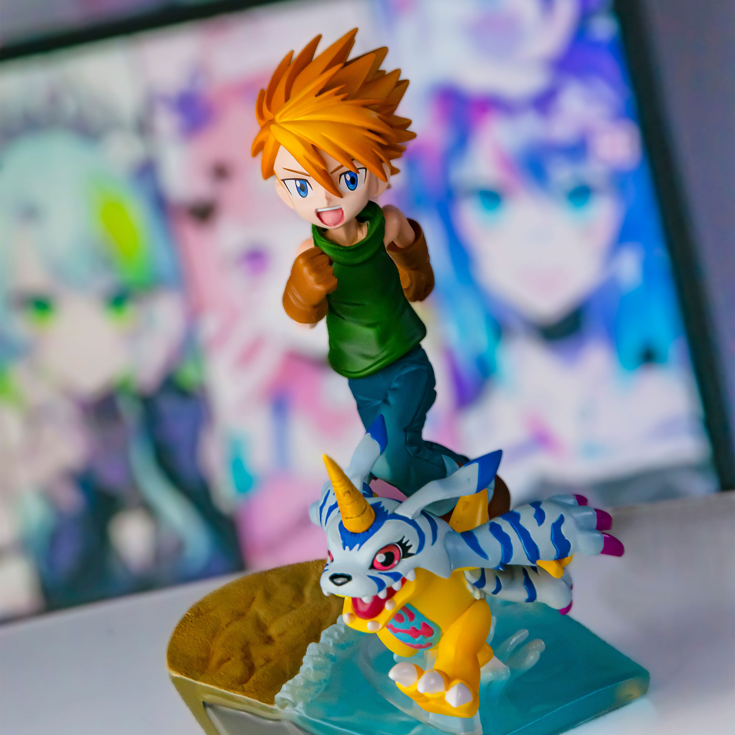 Digimon Adventure - Yamato Ishida & Gabumon Figur