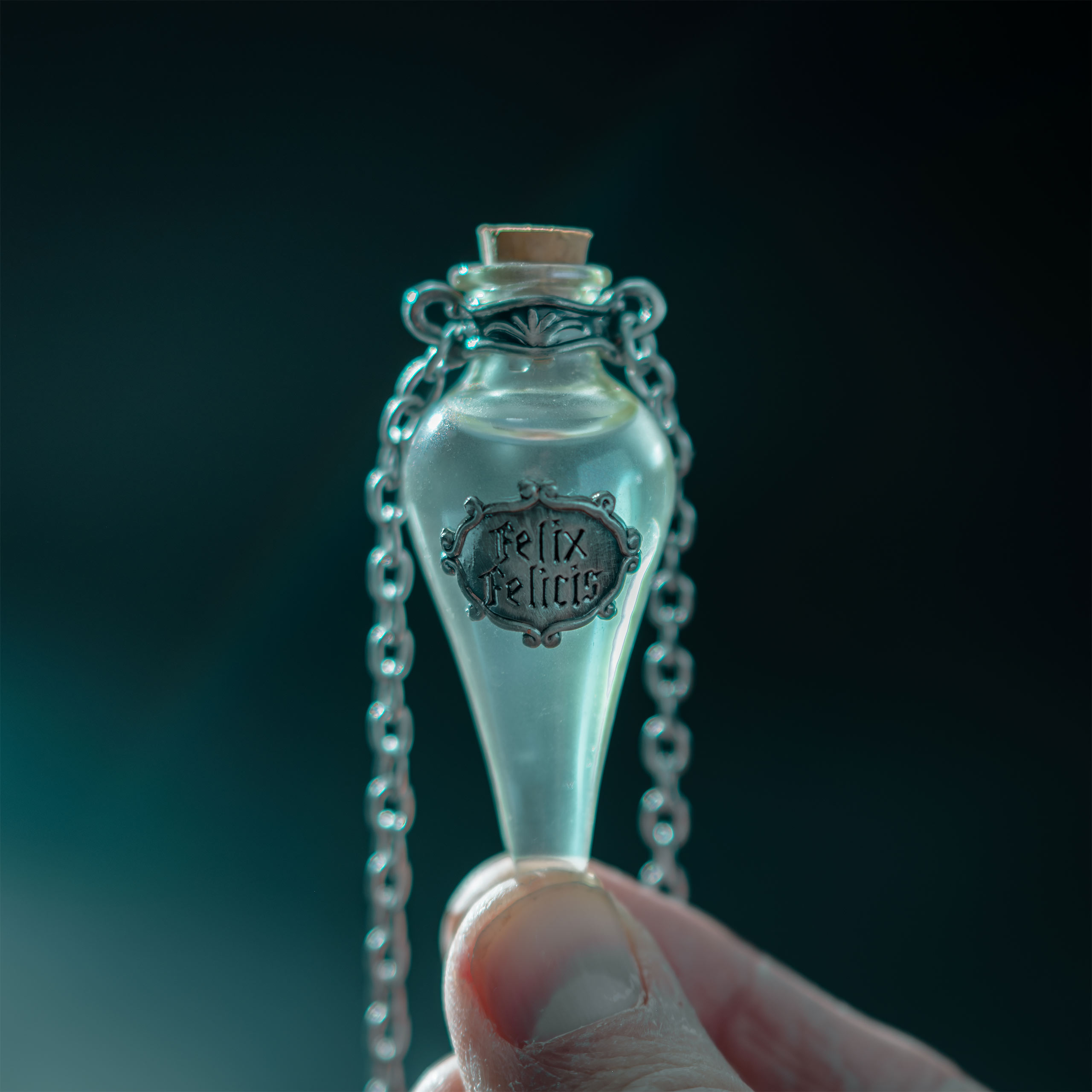 Harry Potter - Collier Felix Felicis incl. Display