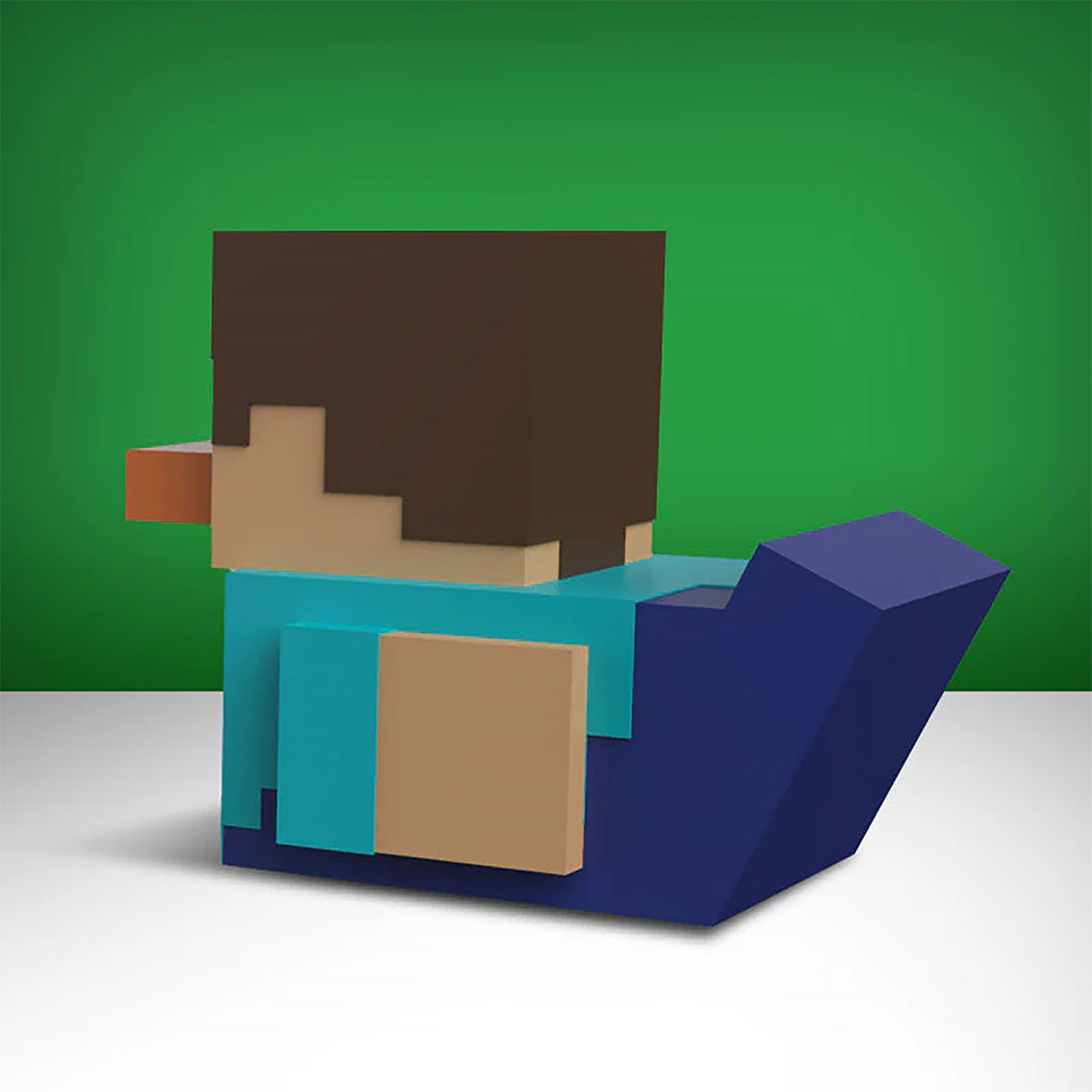 Minecraft - Steve TUBBZ Anatra Decorativa 9cm
