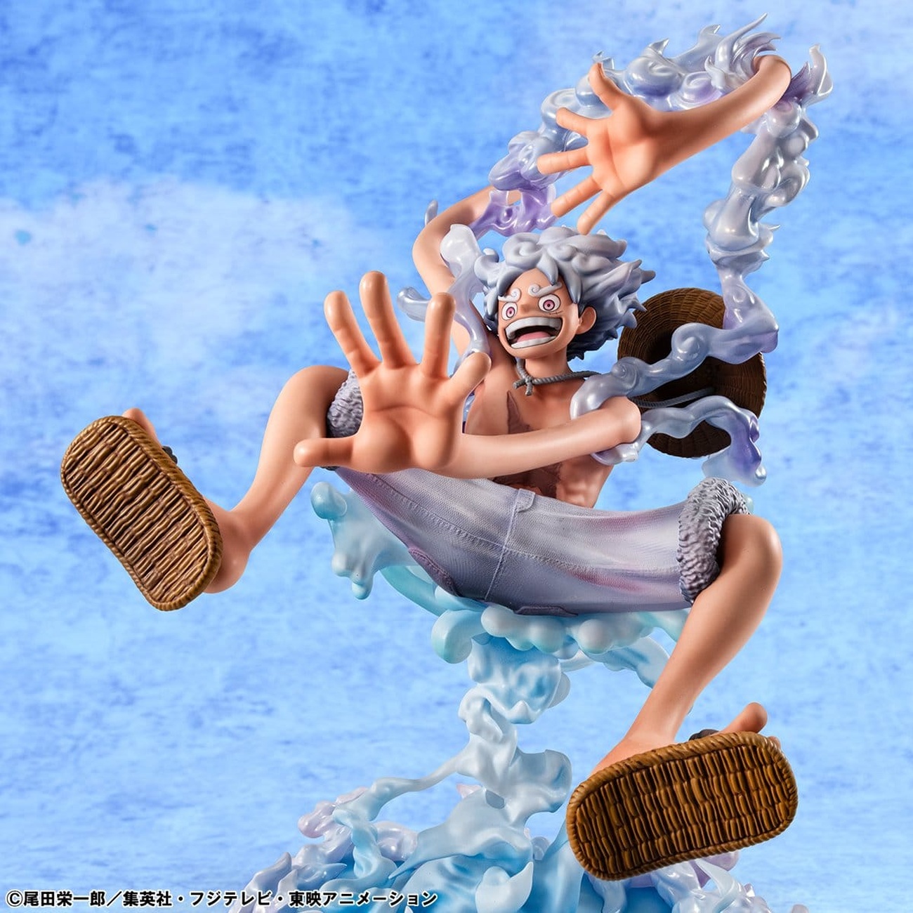One Piece - Monkey D. Luffy Gear 5 Evolutionary History Figur
