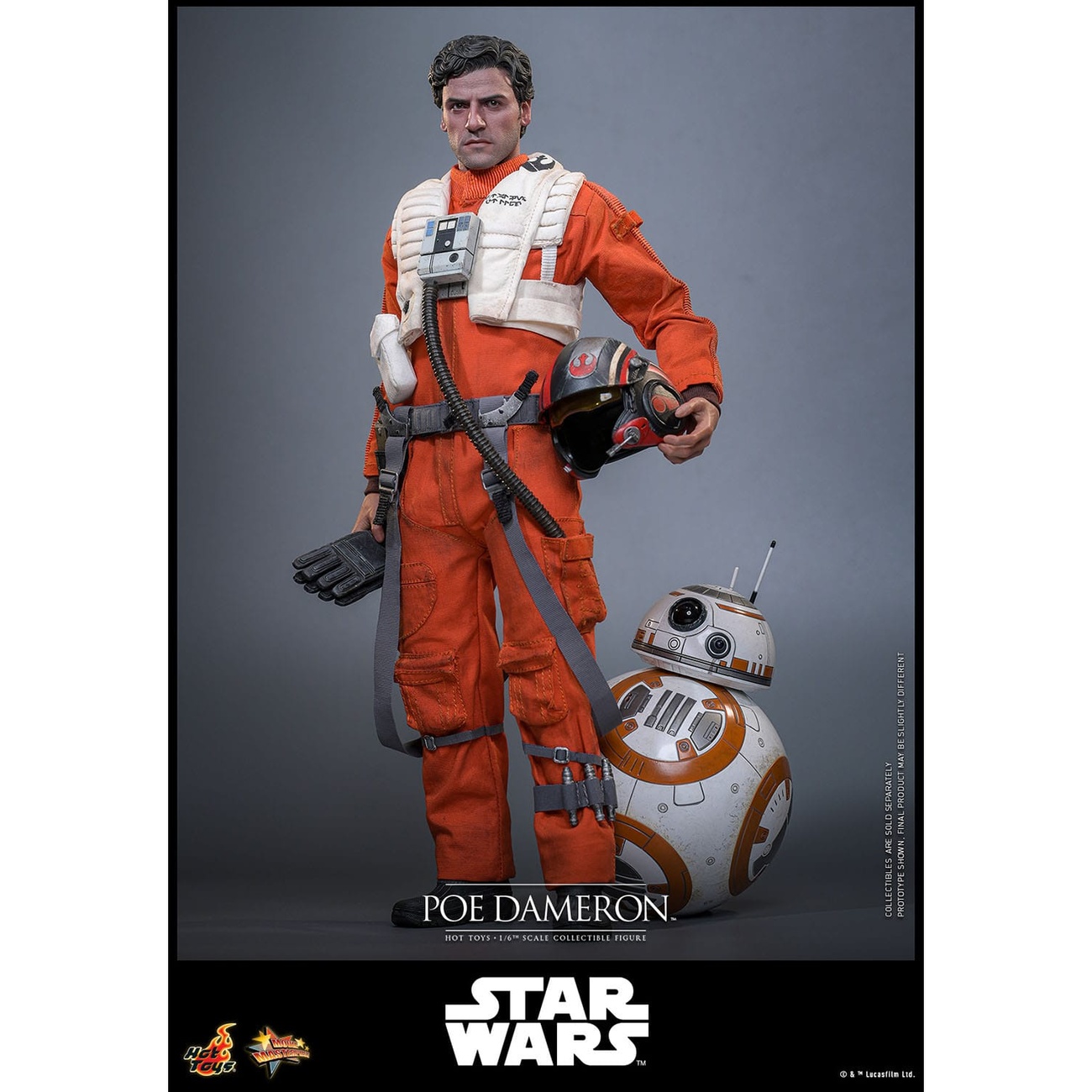Star Wars - Figurine articulée Poe Dameron 1:6