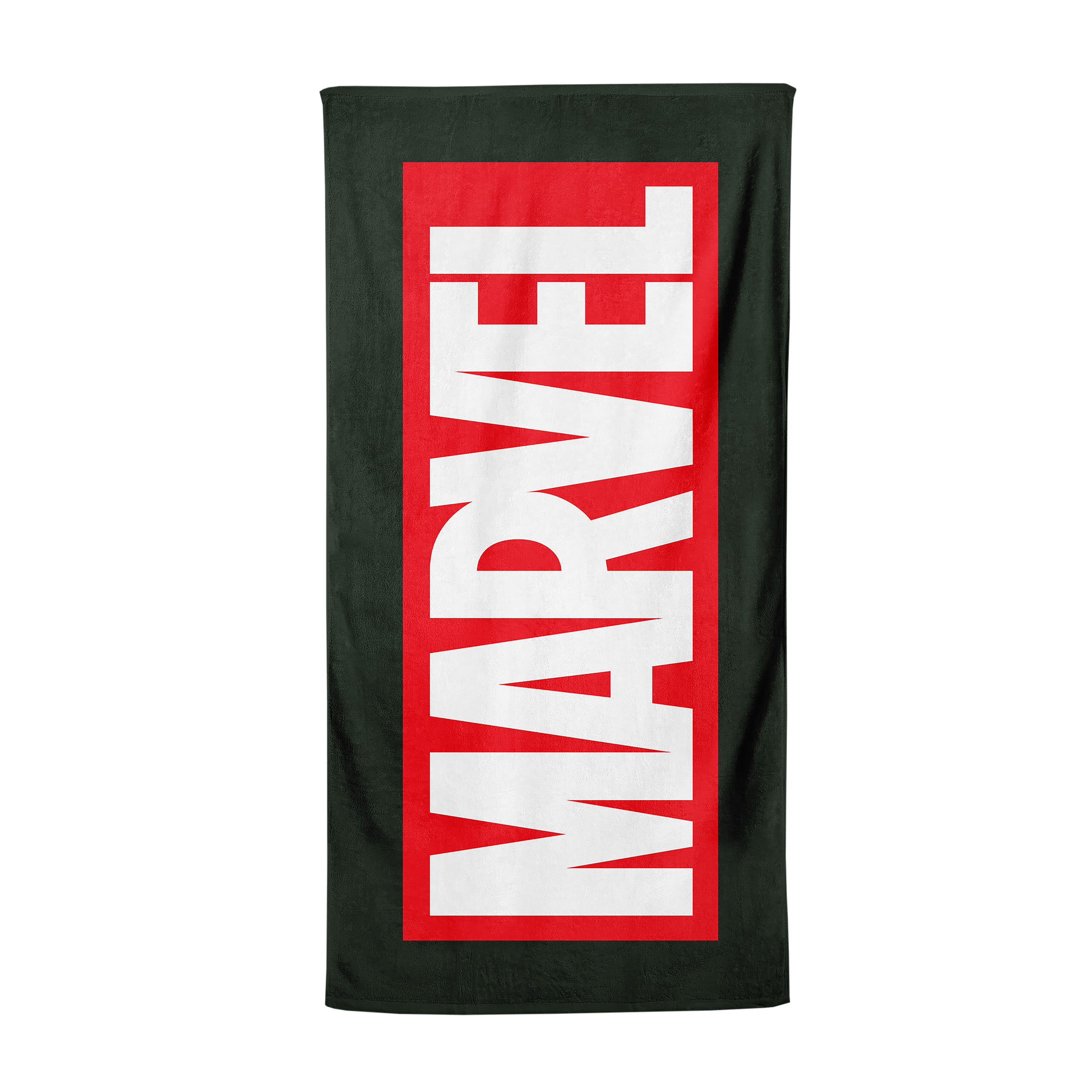 Marvel - Logo Badetuch schwarz