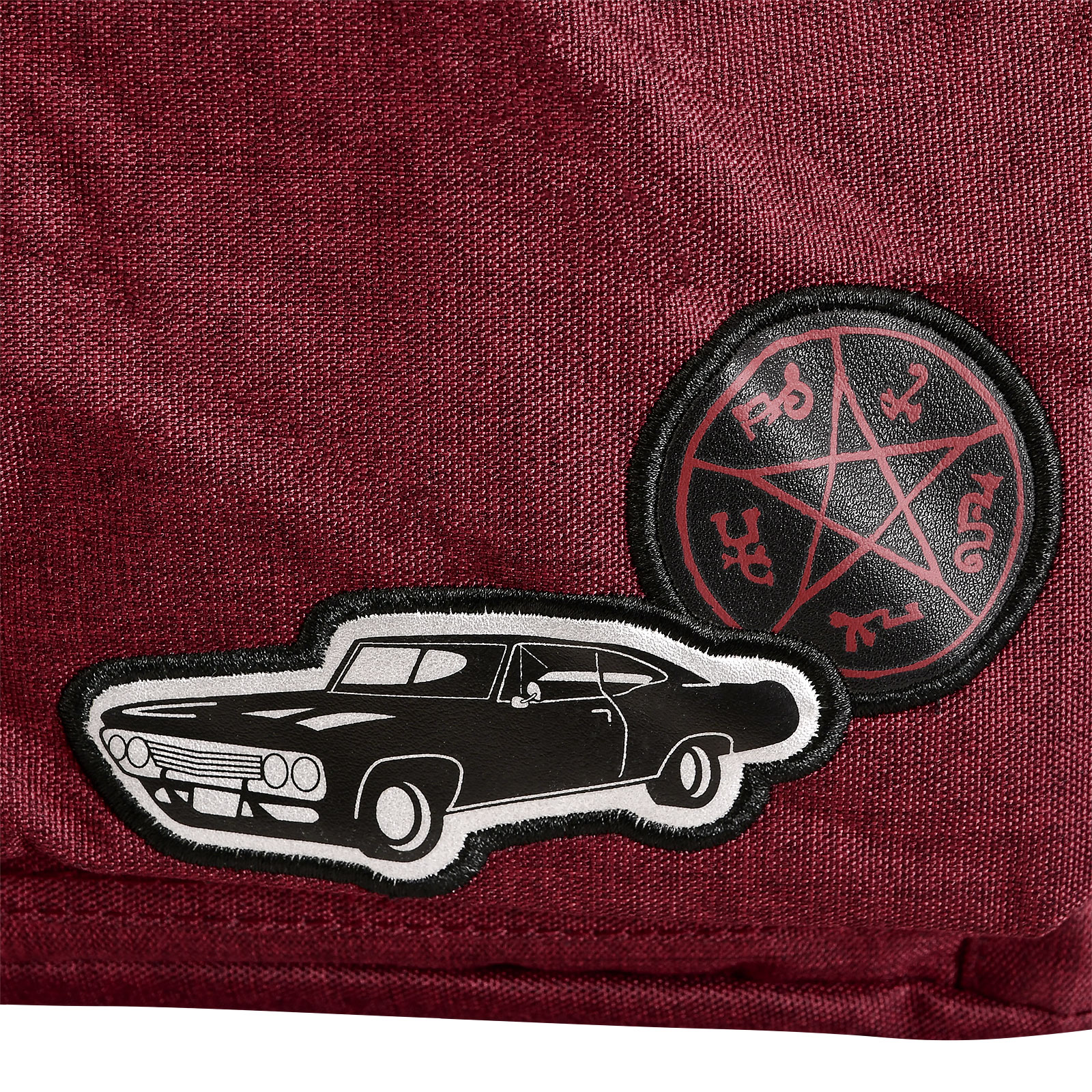 Supernatural - Symbols Backpack red