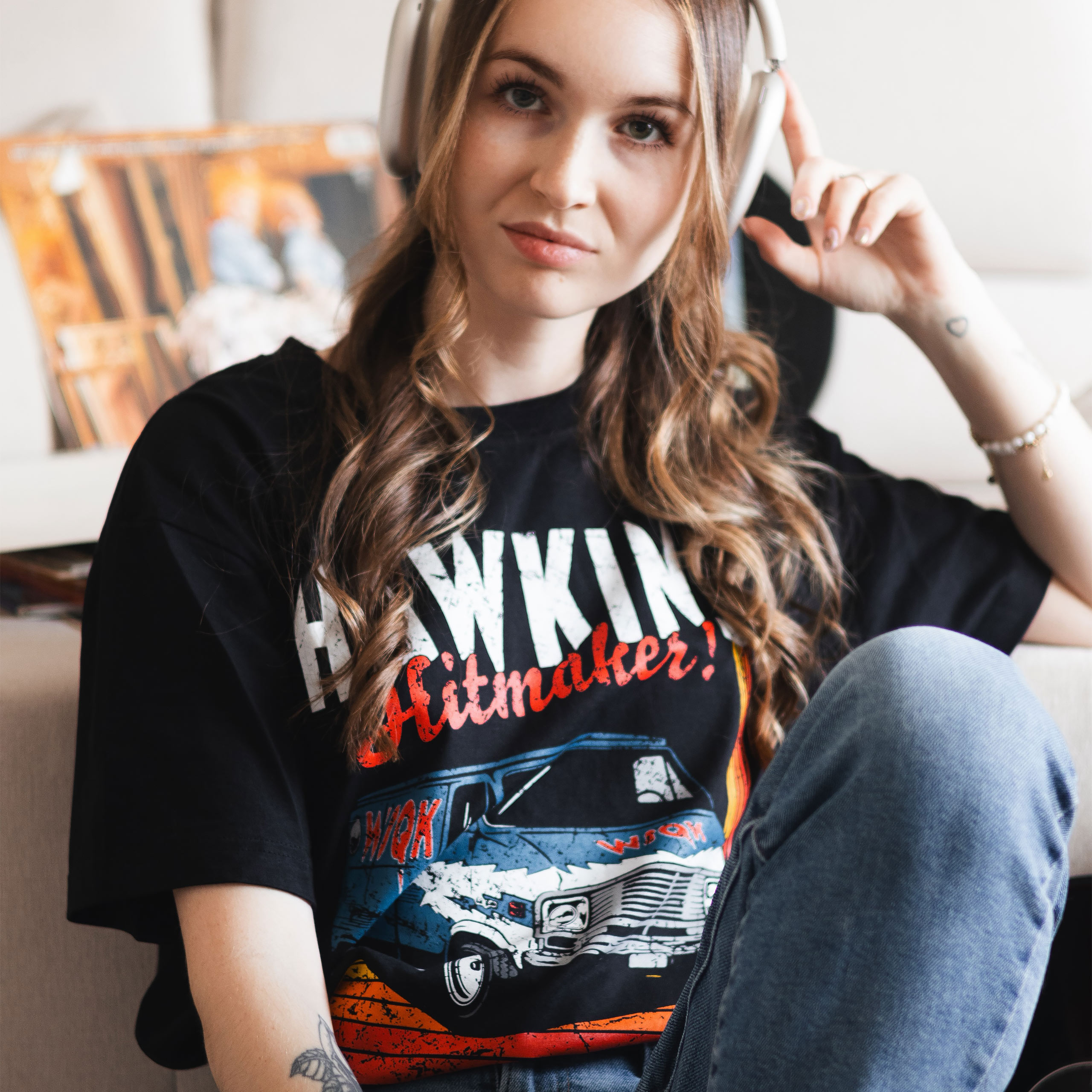 Stranger Things - WSQK Hawkins Hitmaker T-Shirt