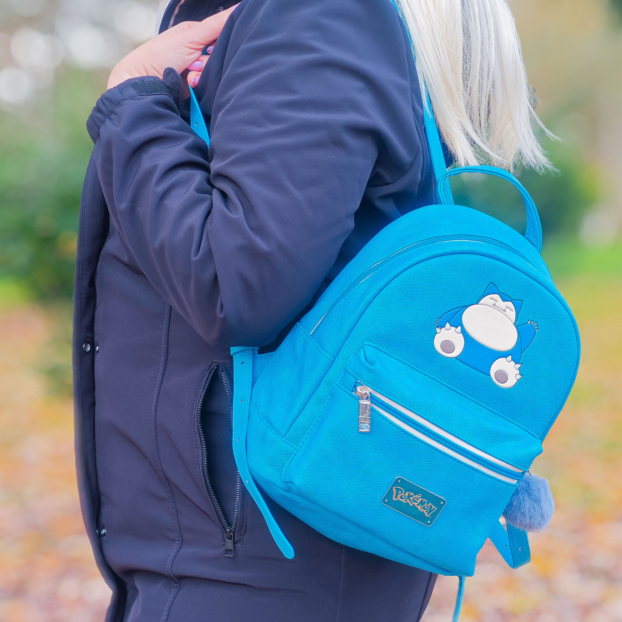 Pokemon - Relaxo schlafend Mini Rucksack blau