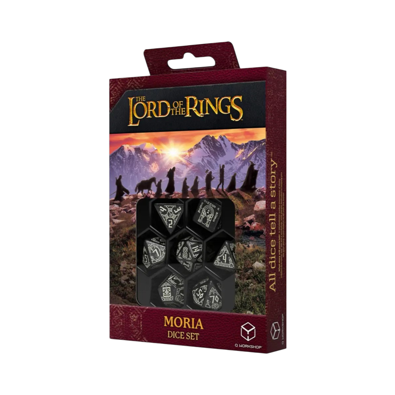 Der Herr der Ringe - Moria RPG Würfel Set 7tlg