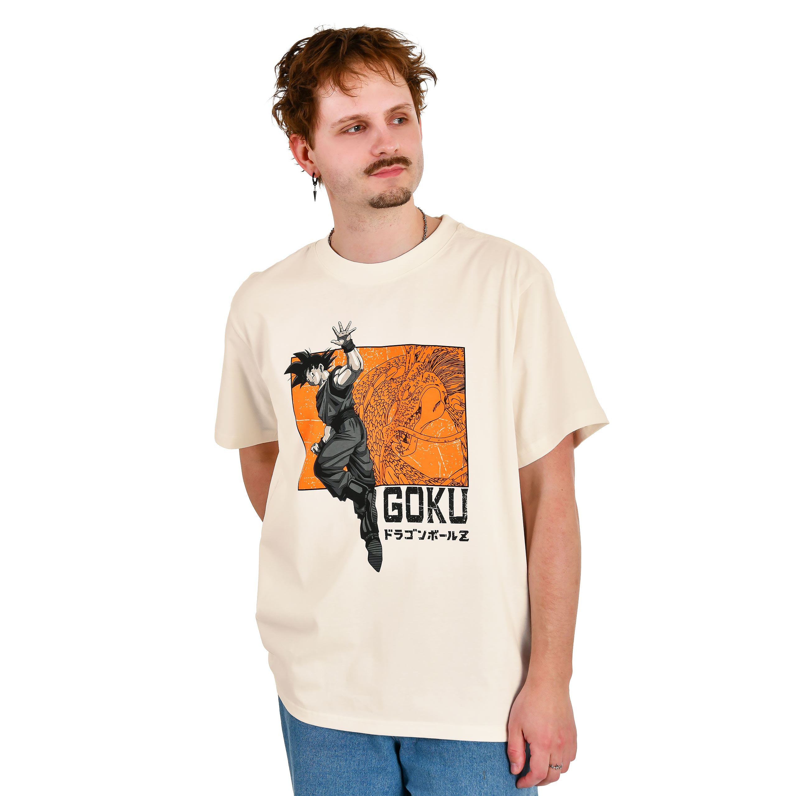 Dragon Ball Z - Camiseta oversize Goku y Shenron