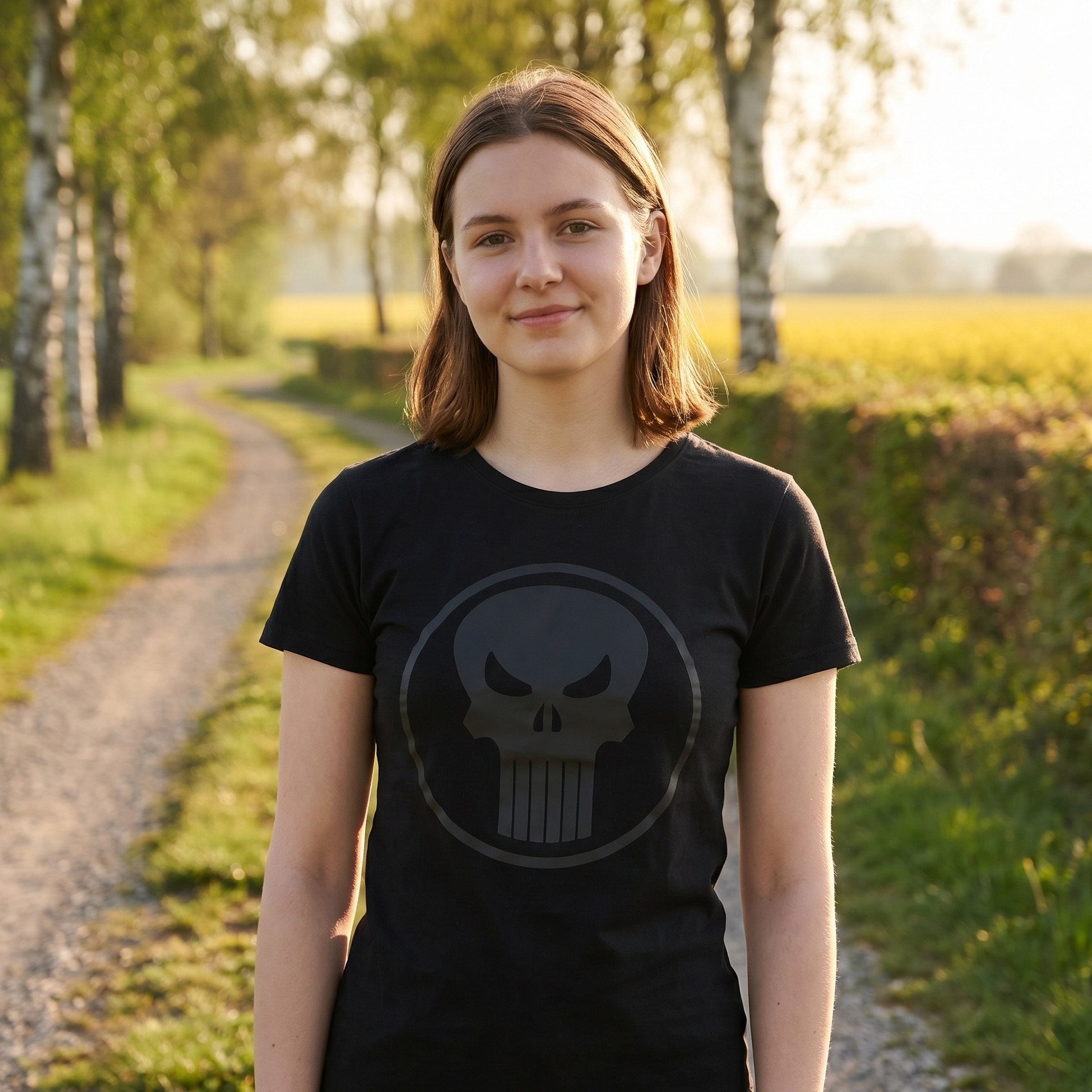 Punisher - Logo T-Shirt schwarz