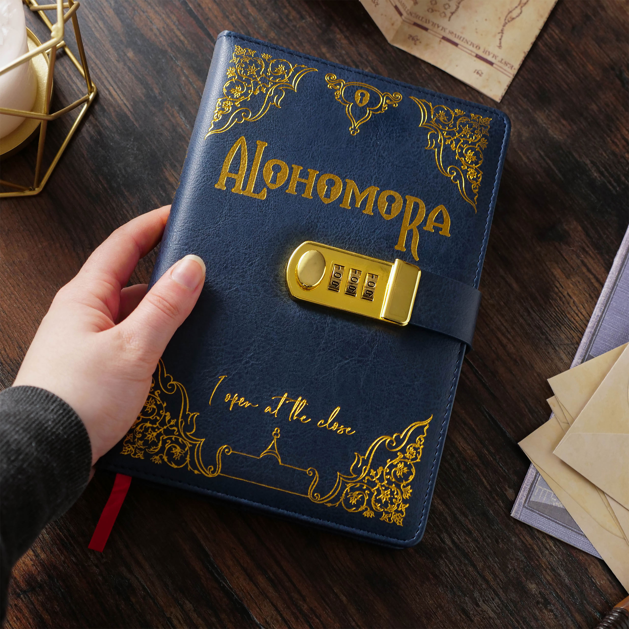 Harry Potter - Alohomora Tagebuch A5 mit Schloss