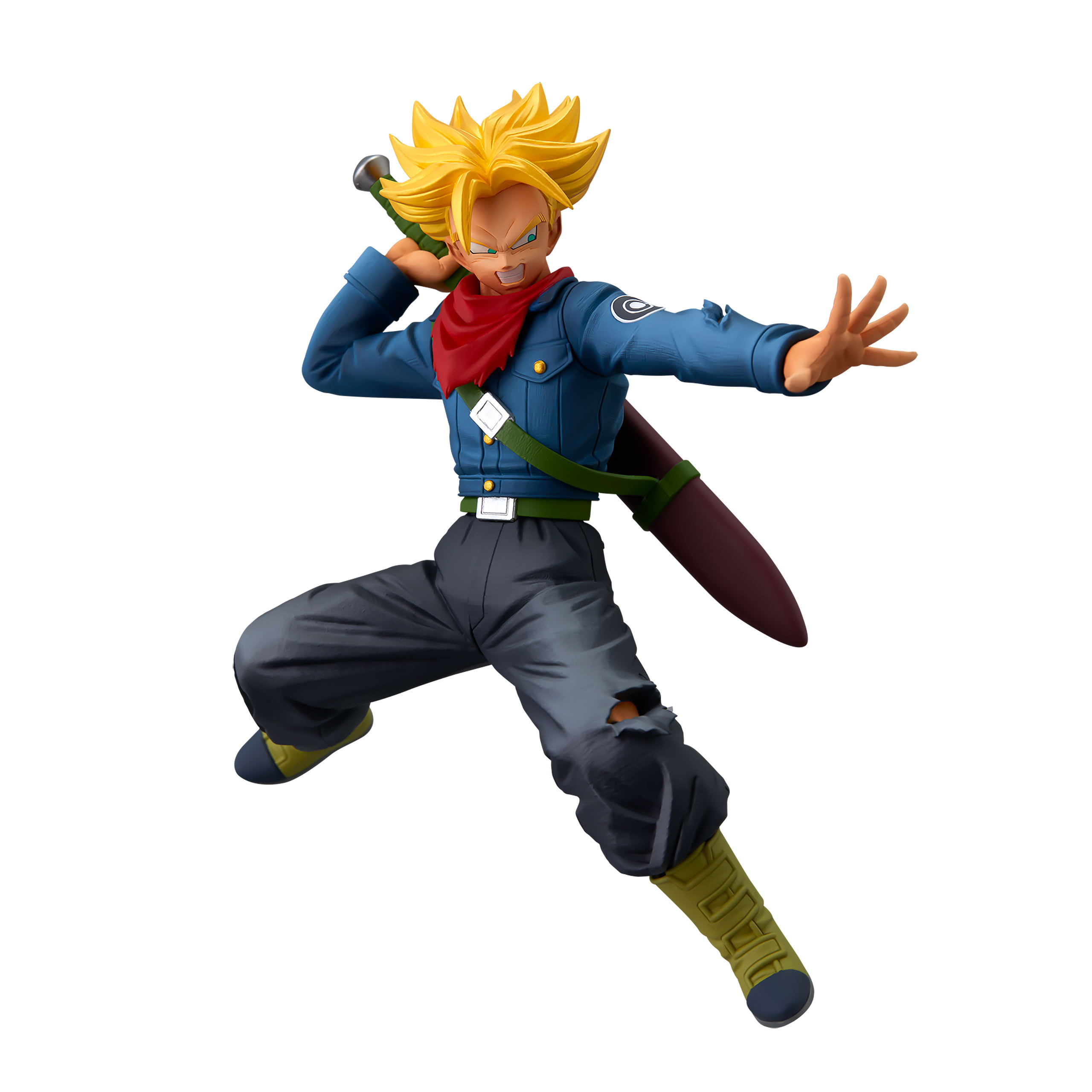 Dragon Ball Super - Super Saiyajin Trunks Future Battle Figur 17 cm