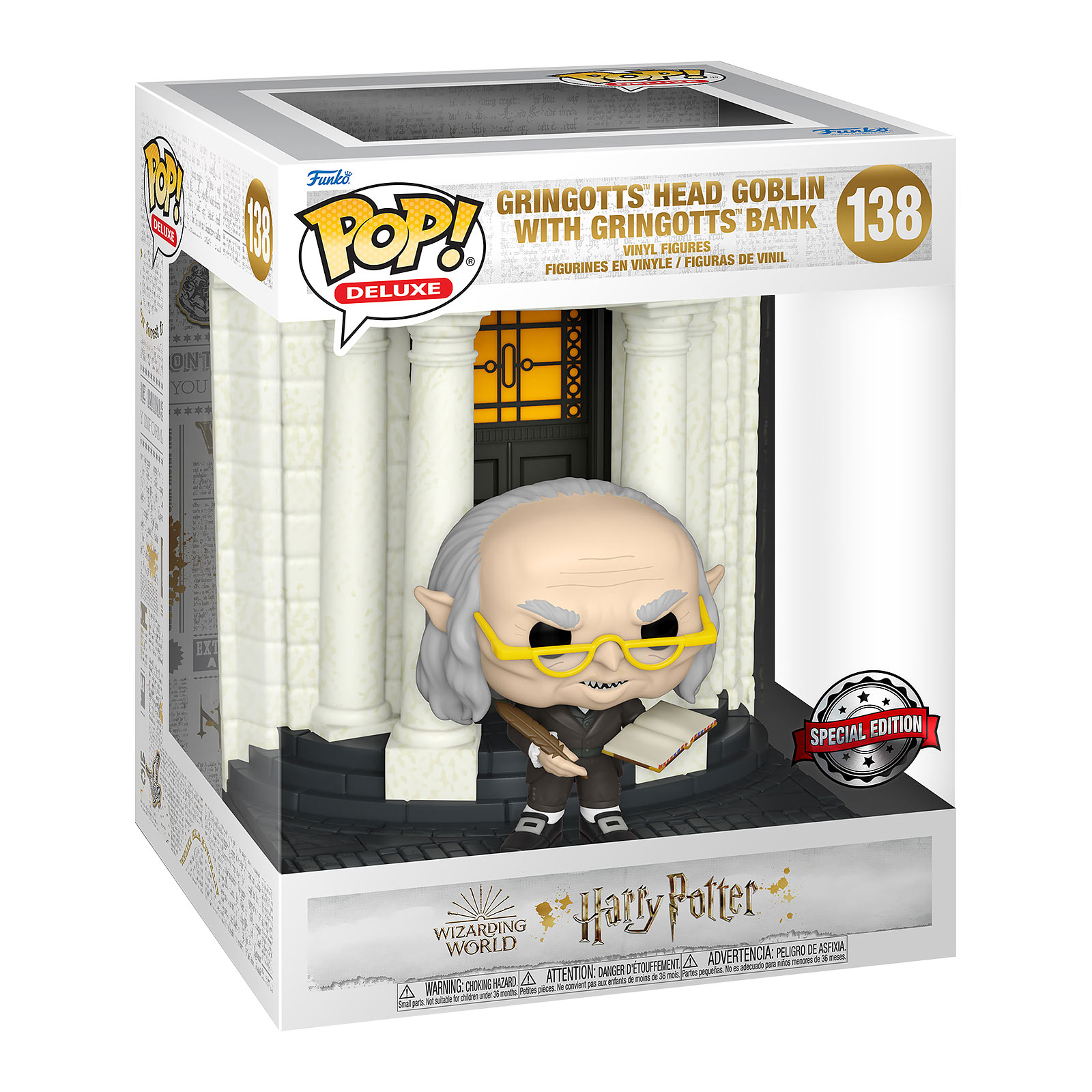 Harry Potter - Gringotts Bank with Griphook Funko Pop Diorama