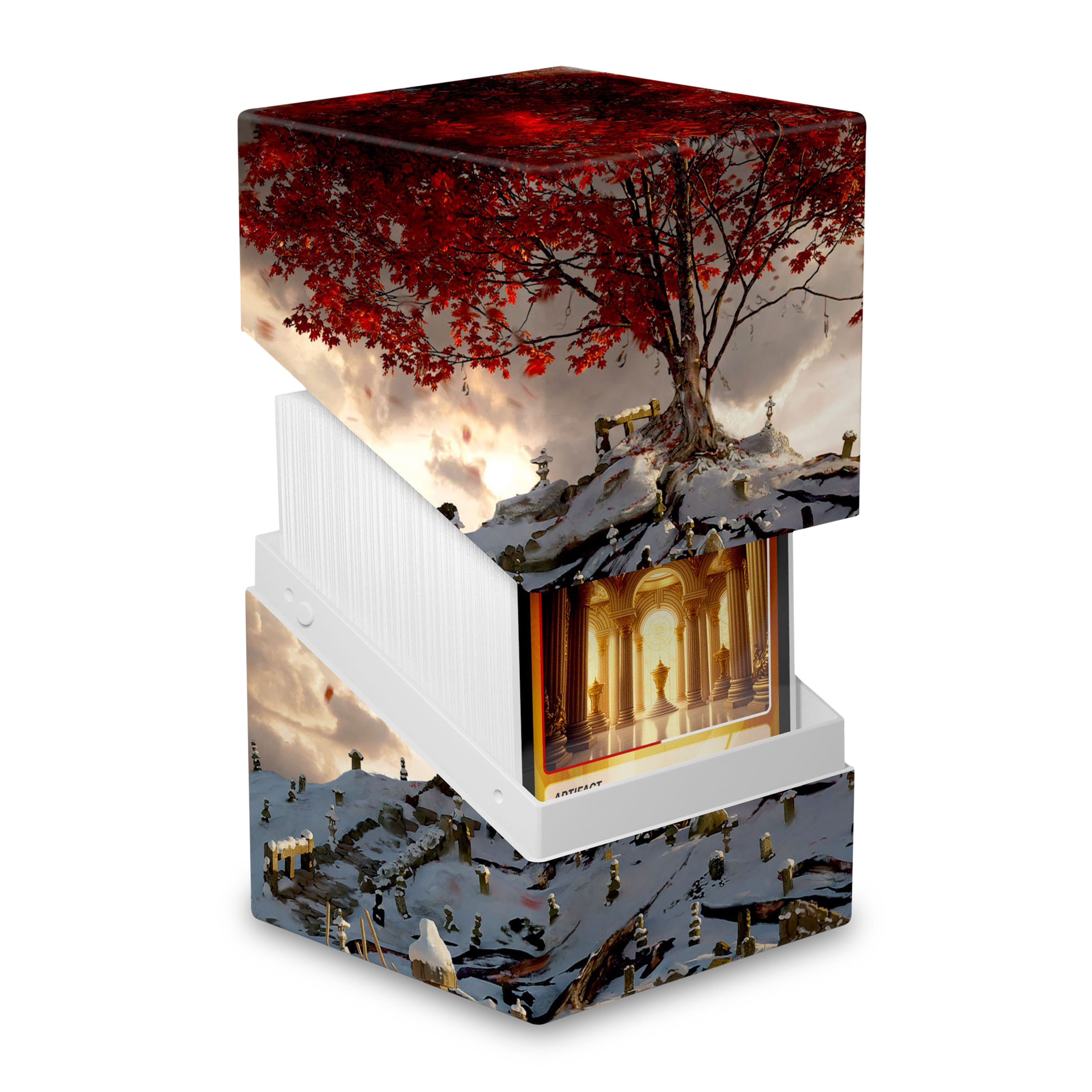 Collectible Card Box Ultimate Guard - Mario Renaud: In Icy Bloom Artist Edition