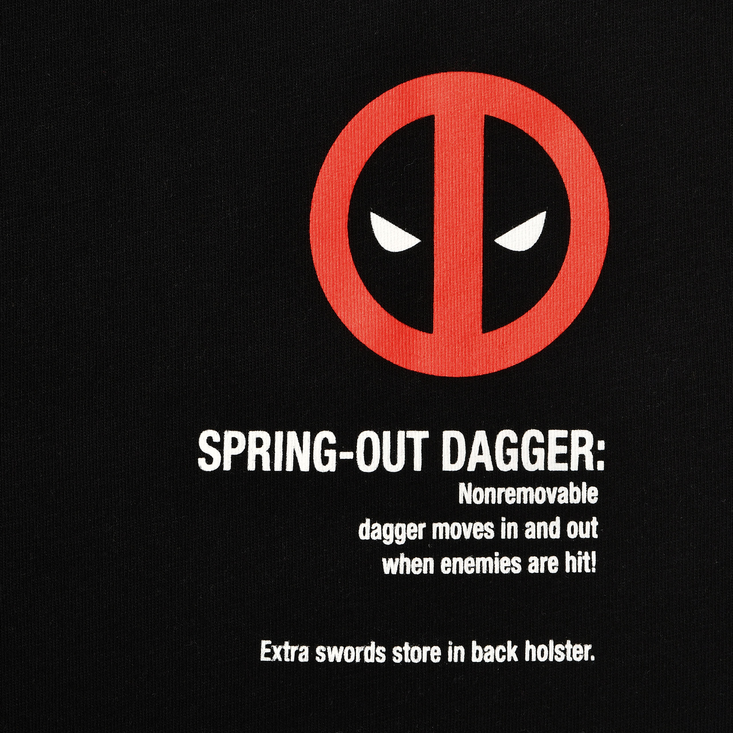 Deadpool - Wanted T-shirt zwart