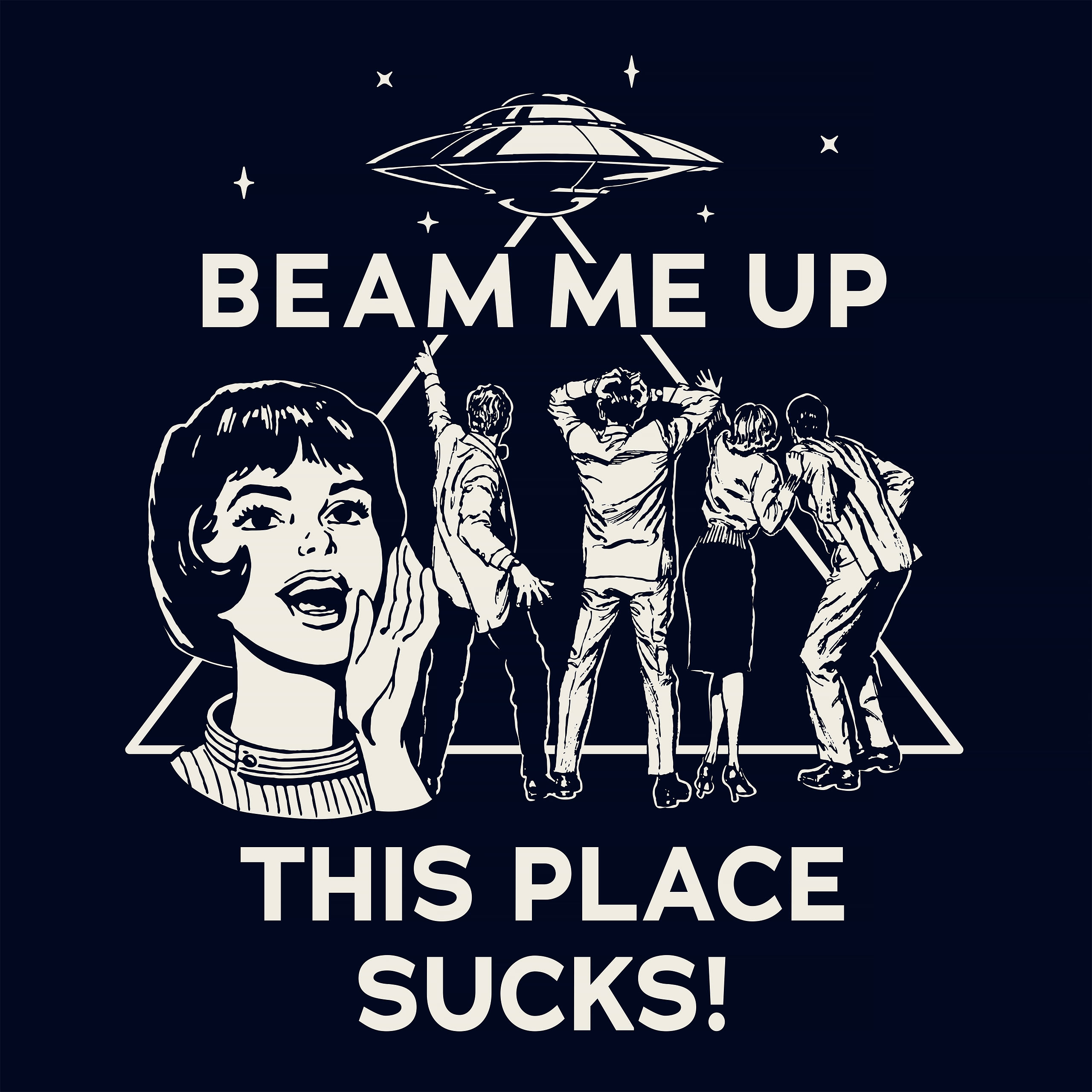 Stranger Things - Beam Me Up T-Shirt