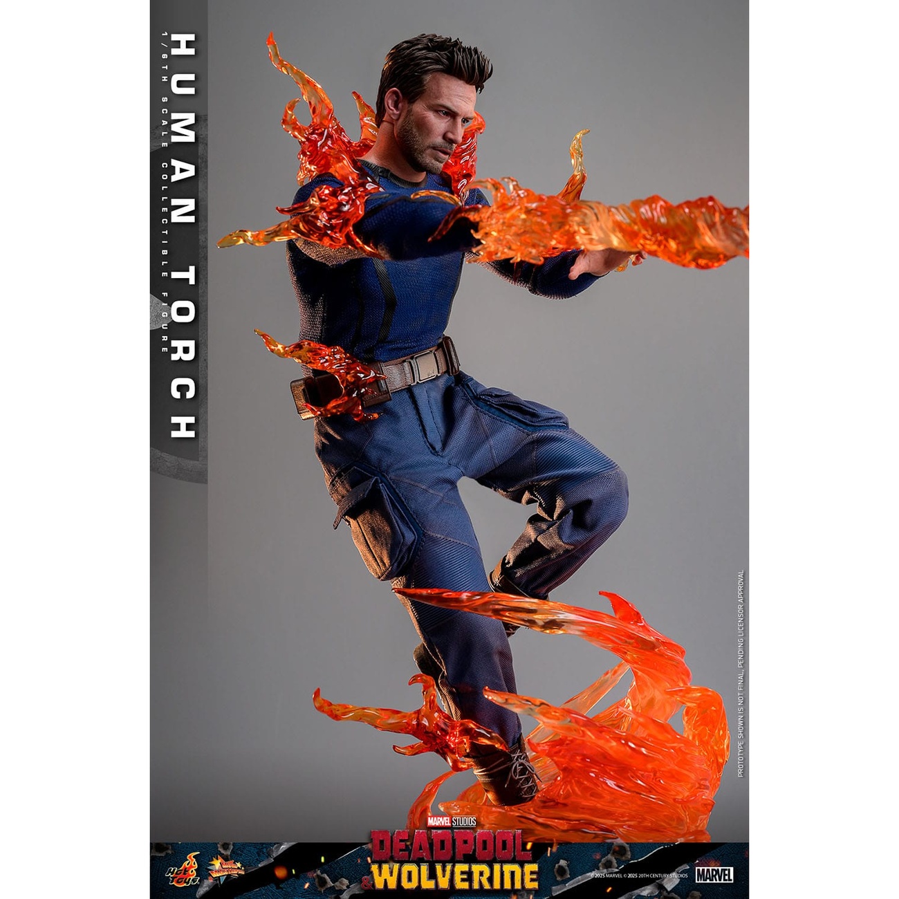 Deadpool & Wolverine - Human Torch Masterpiece 1:6 actionfigur