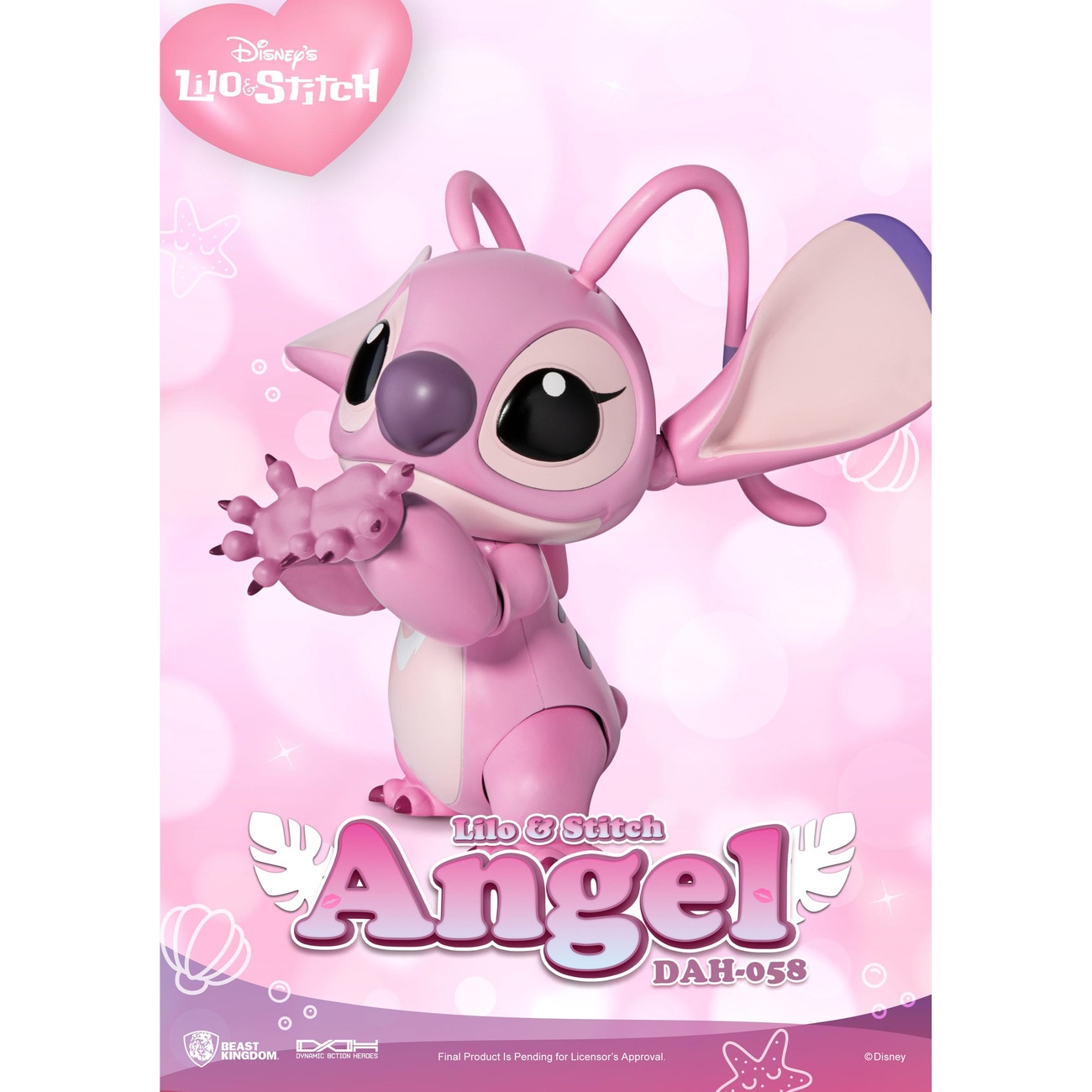 Disney Dynamic 8ction Heroes action figure 1/9 Angel (Lilo & Stitch) 16 cm