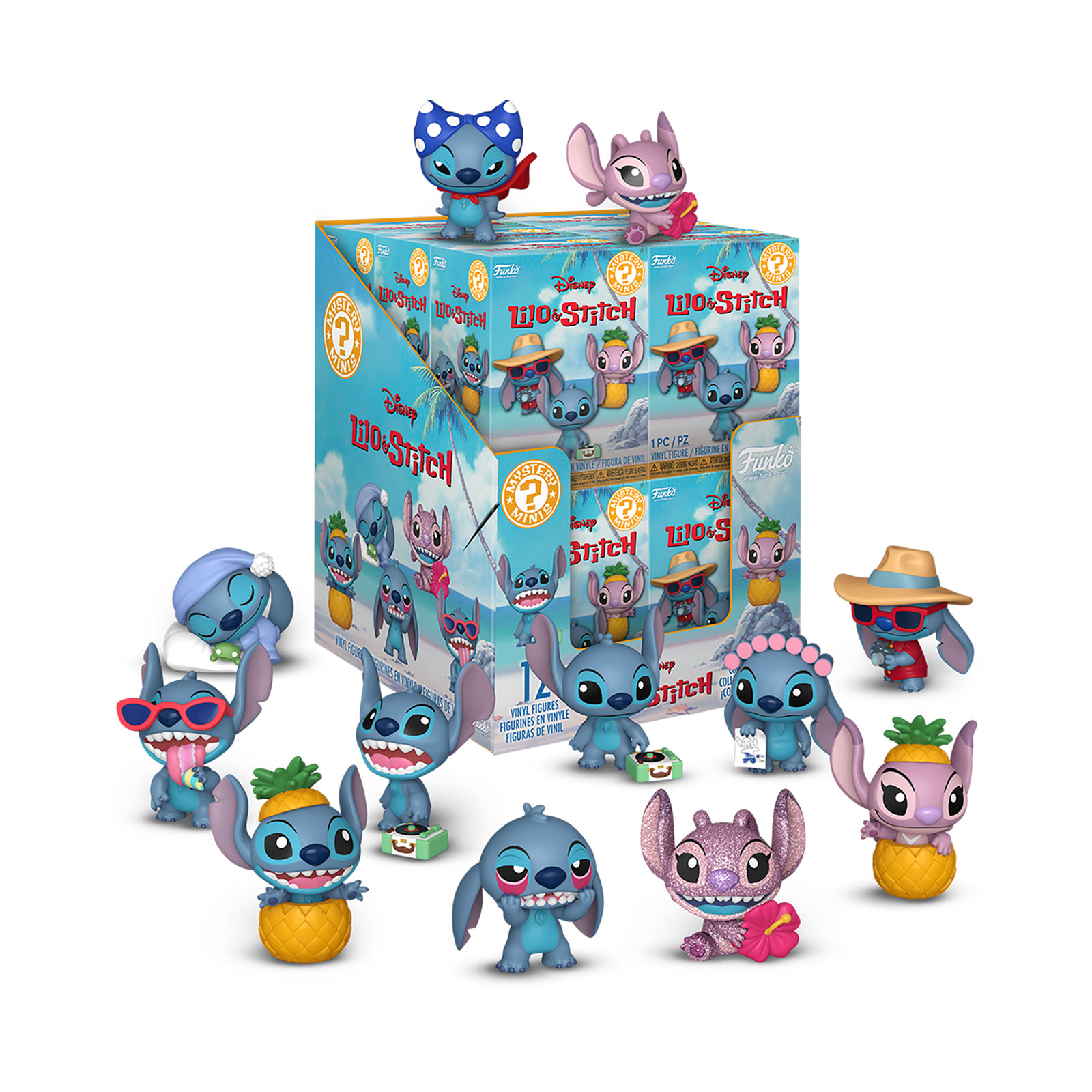 Lilo & Stitch - Mystery Minis Funko Pop Figure Display E1093605