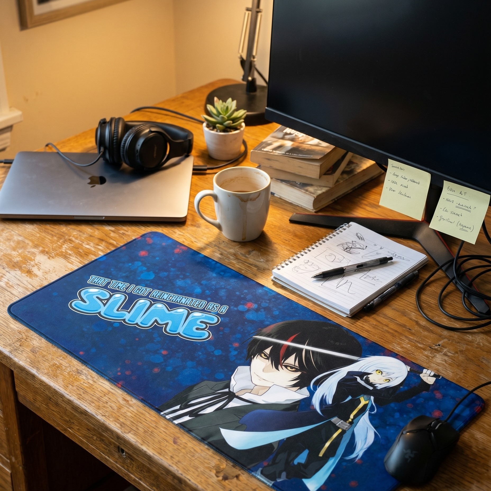 TenSura - Tapis de souris Rimuru et Diablo