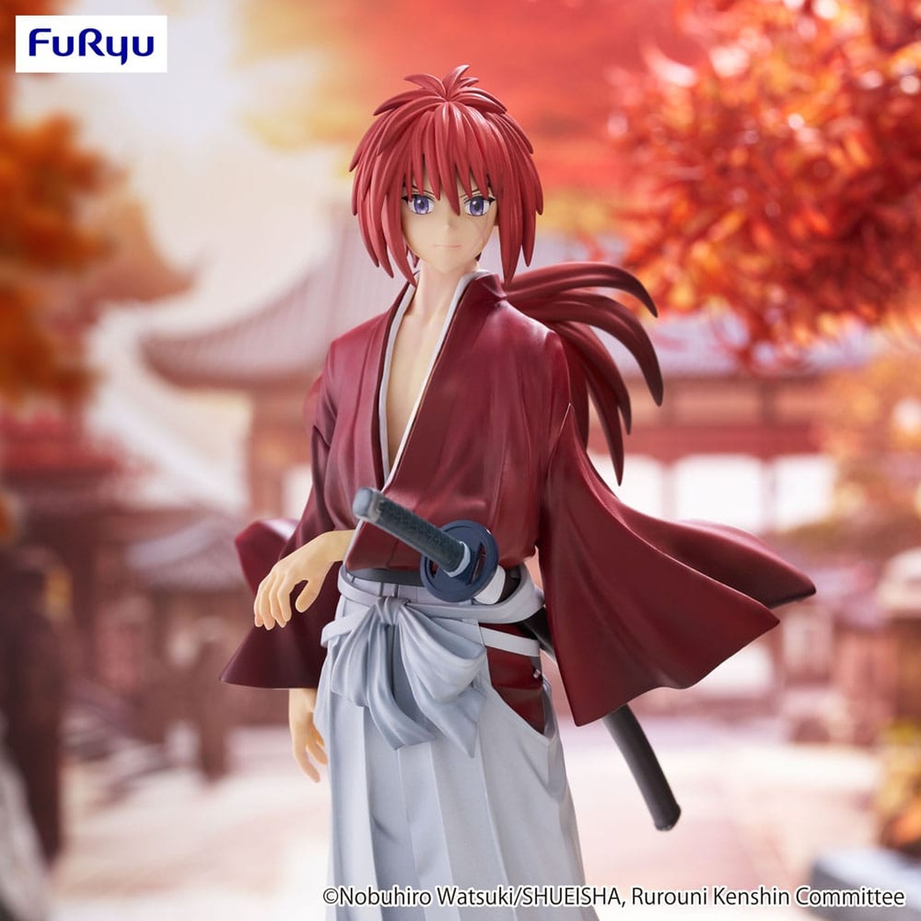 Rurouni Kenshin: Wędrowiec z Epoki Meiji Figura PVC Trio-Try-iT Kenshin Himura 19 cm