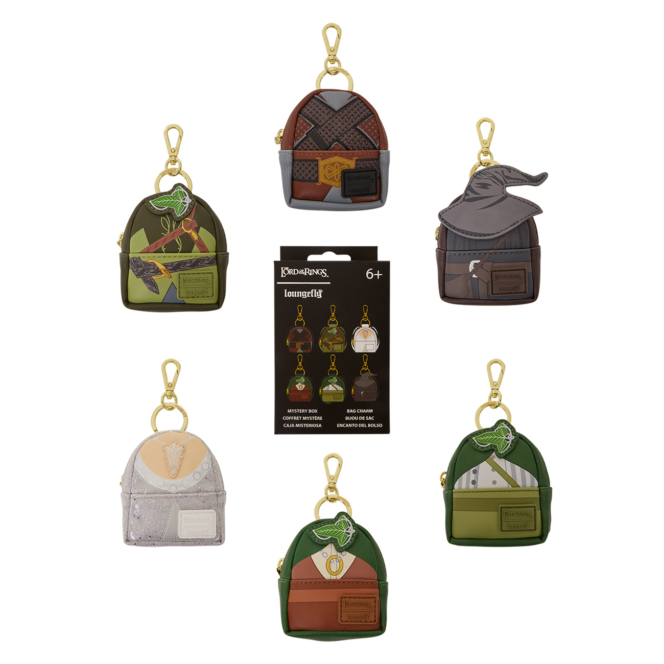 Der Herr der Ringe - Characters Mystery Mini Rucksack Schlüsselanhänger