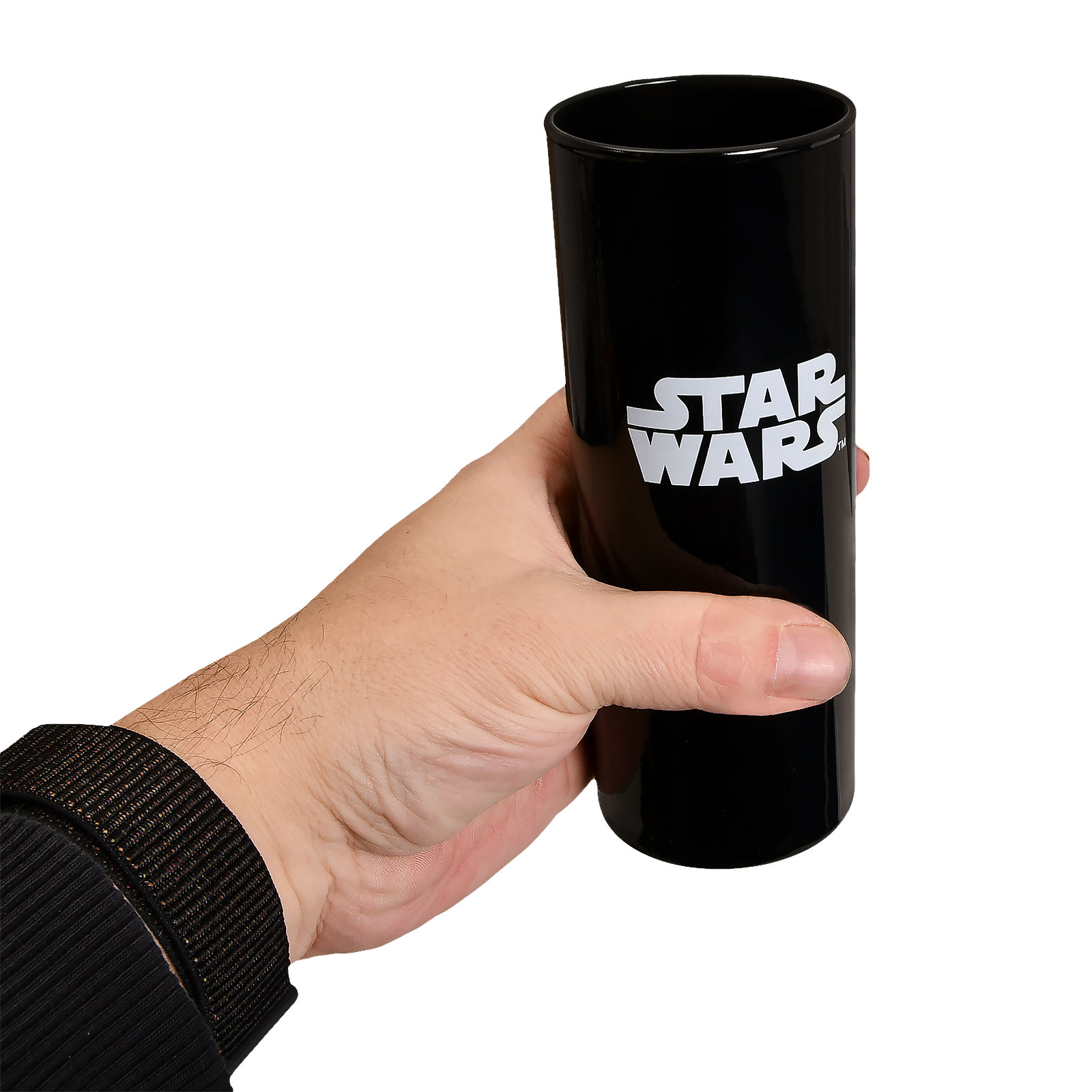Star Wars - Logo Glas zwart