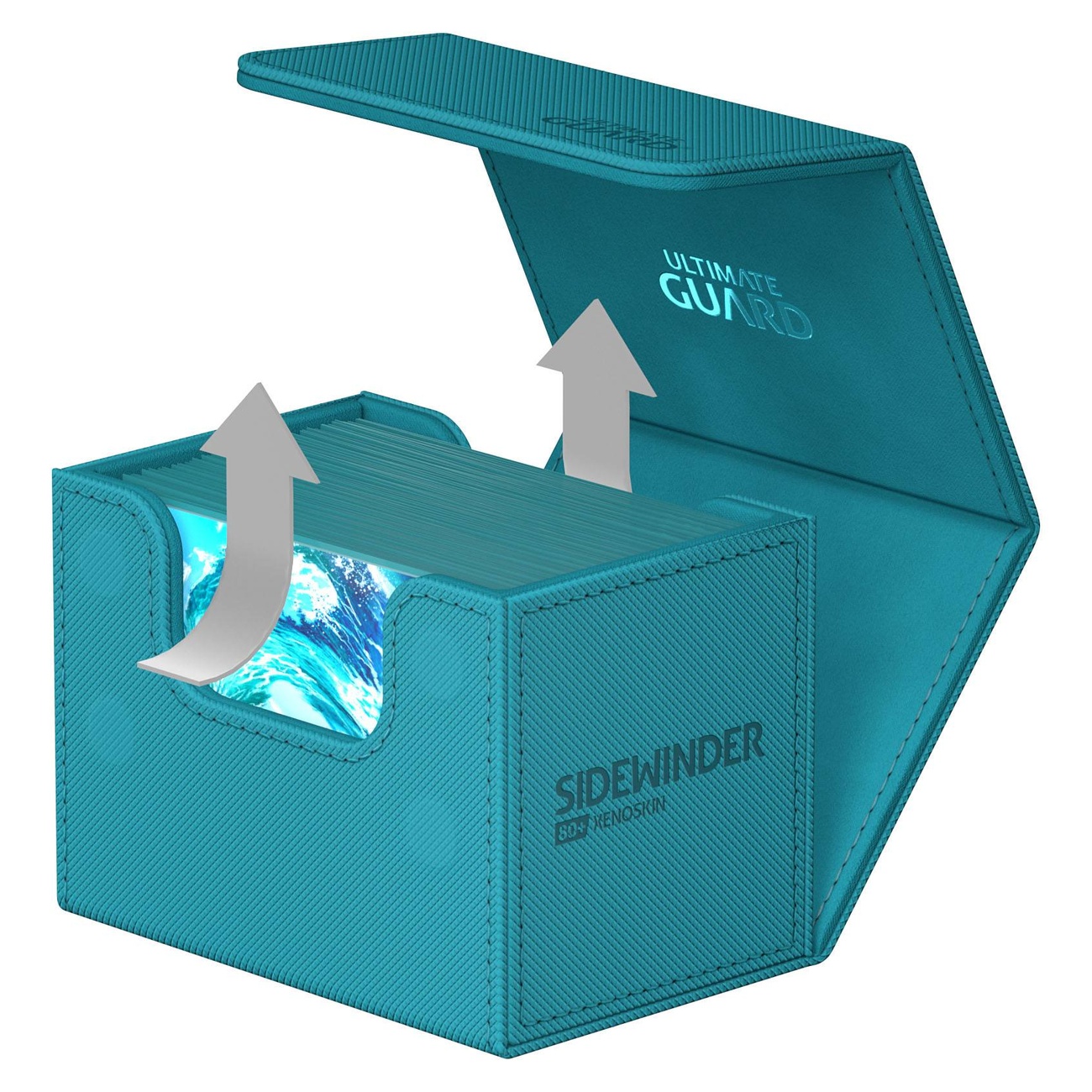 Ultimate Guard Sidewinder 80+ Xenoskin – Pétrole