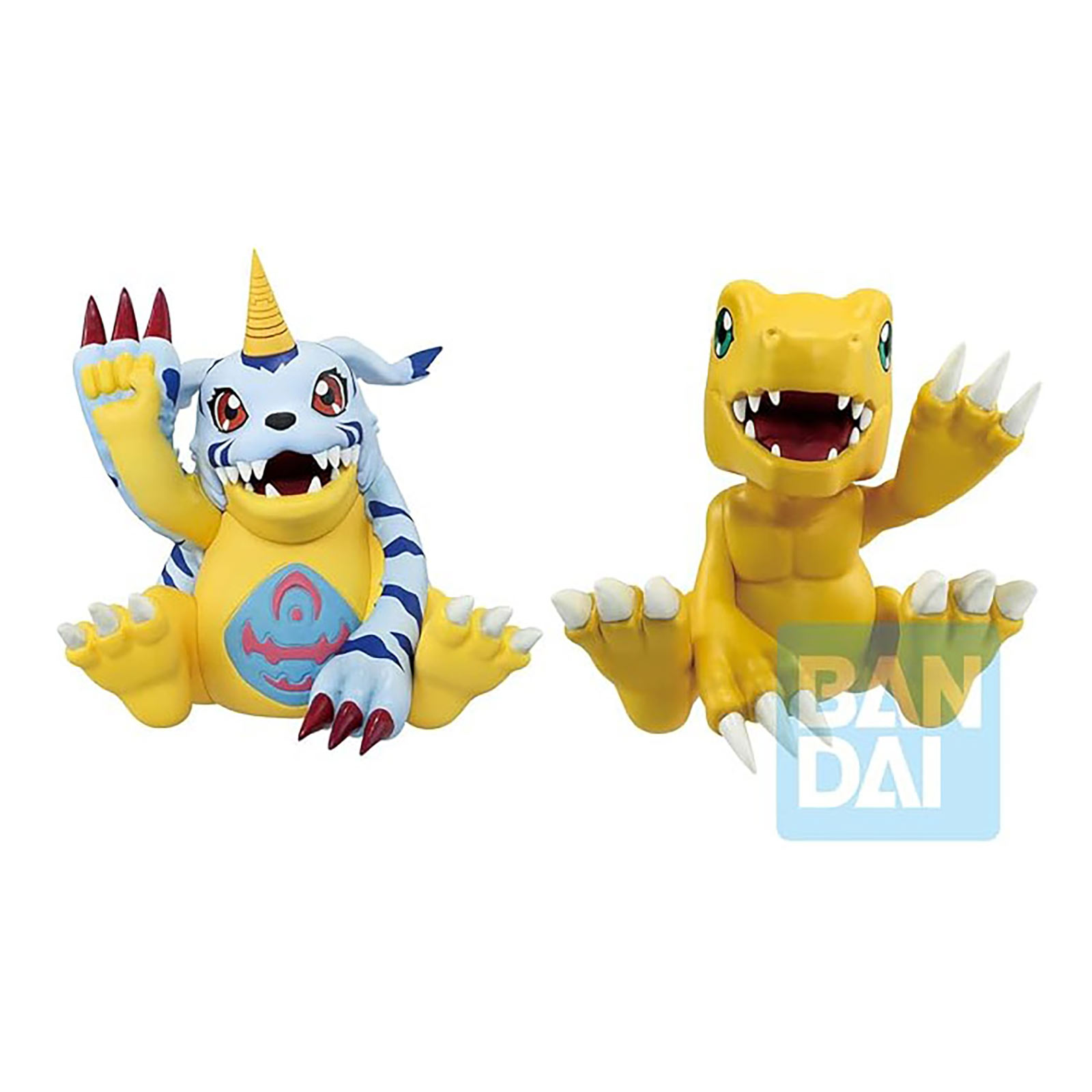 Digimon - Agumon und Gabumon Clash of Light and Darkness Ichibansho Figur