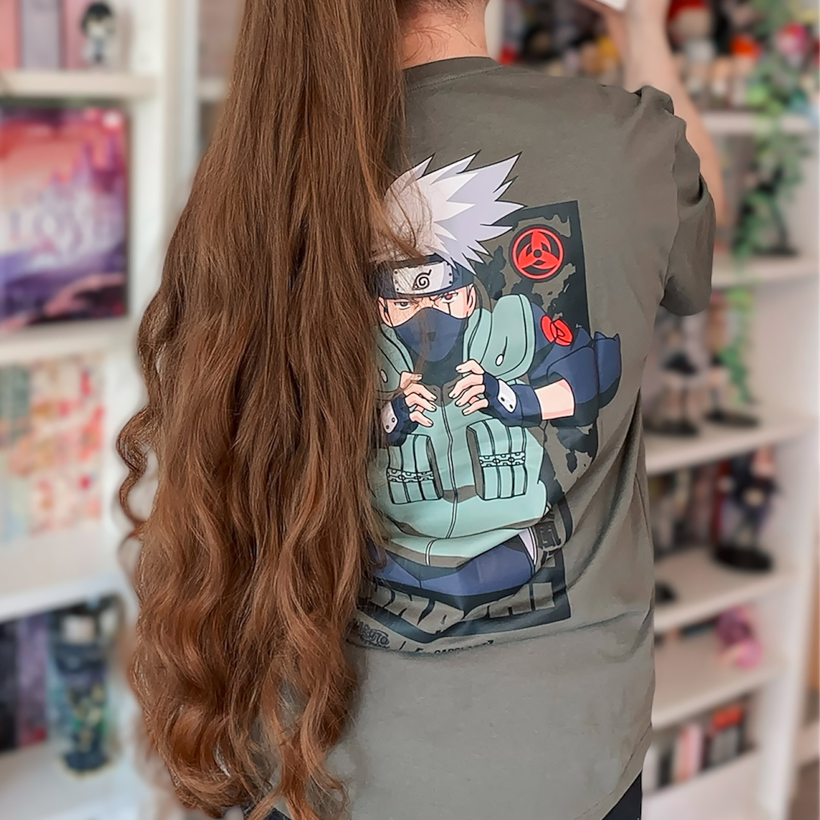 Naruto Shippuden - Kakashi T-Shirt green