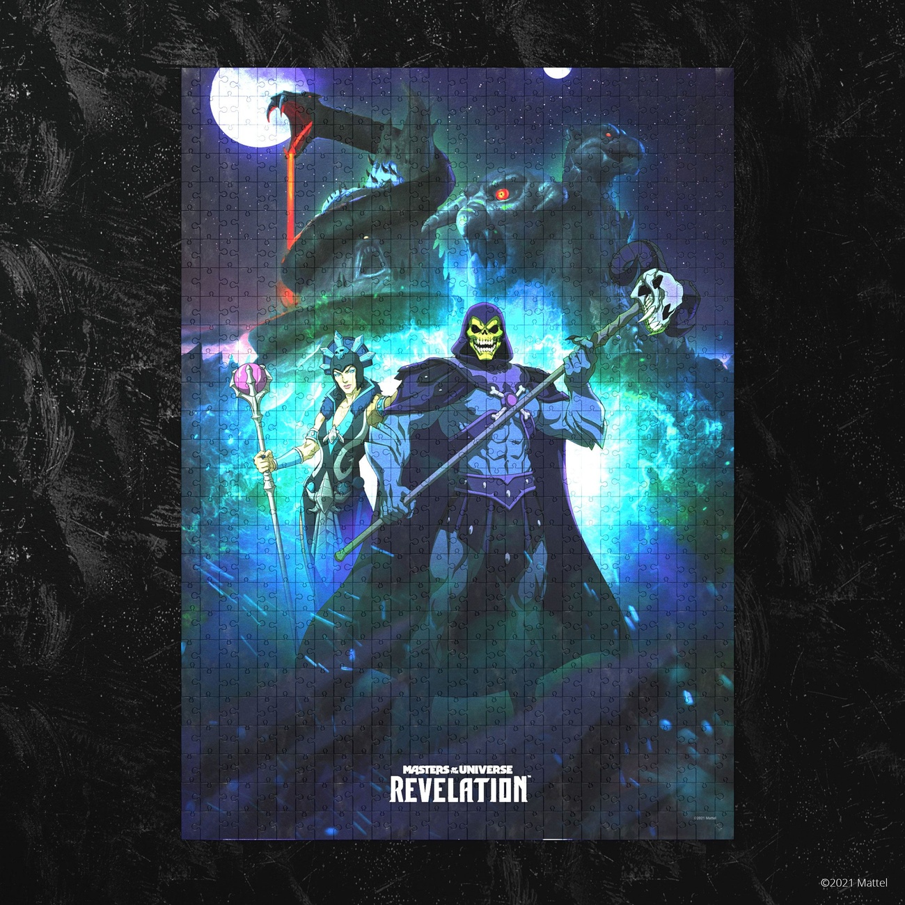 Masters of the Universe: Revelation™ Puzzel Skeletor™ en Evil-Lyn™ (1000 stukjes)