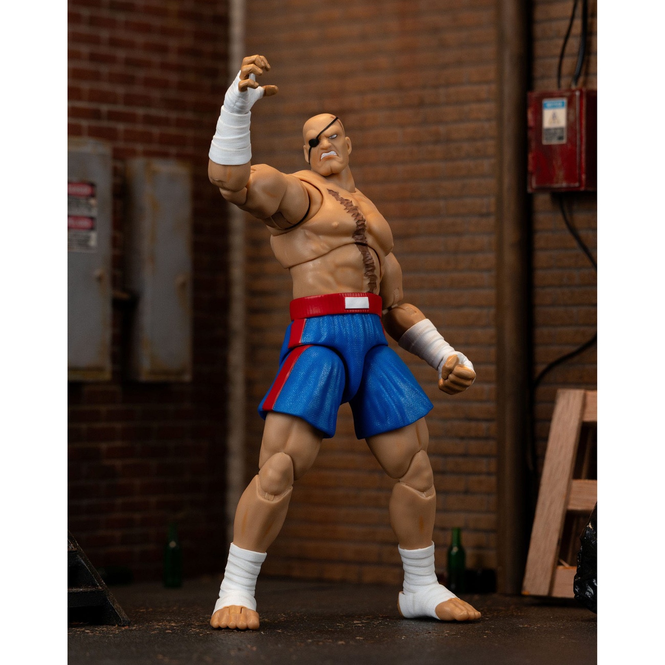 Ultra Street Fighter II: The Final Challengers Actionfigur 1/12 Sagat 19 cm
