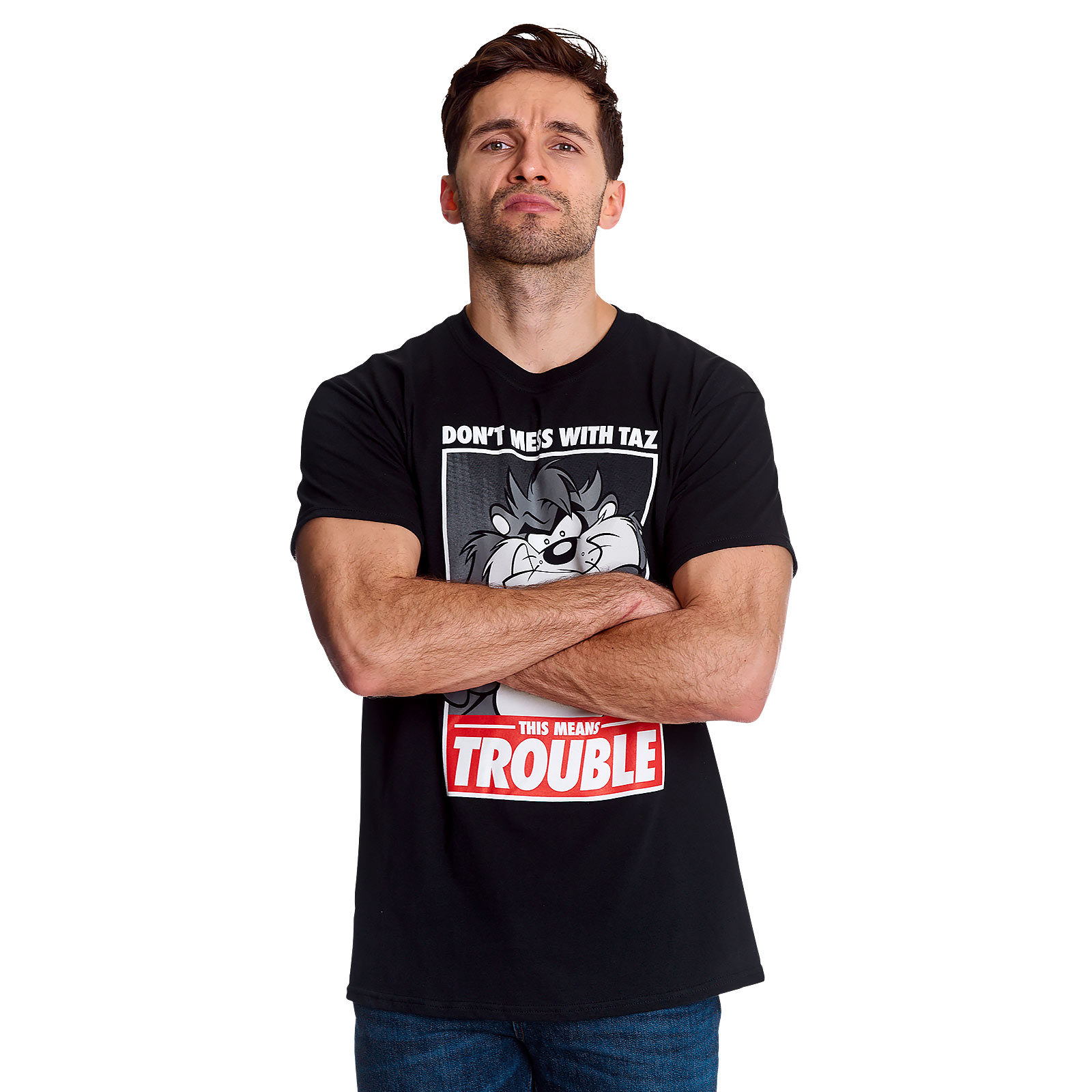 Looney Tunes - Taz Trouble T-Shirt schwarz