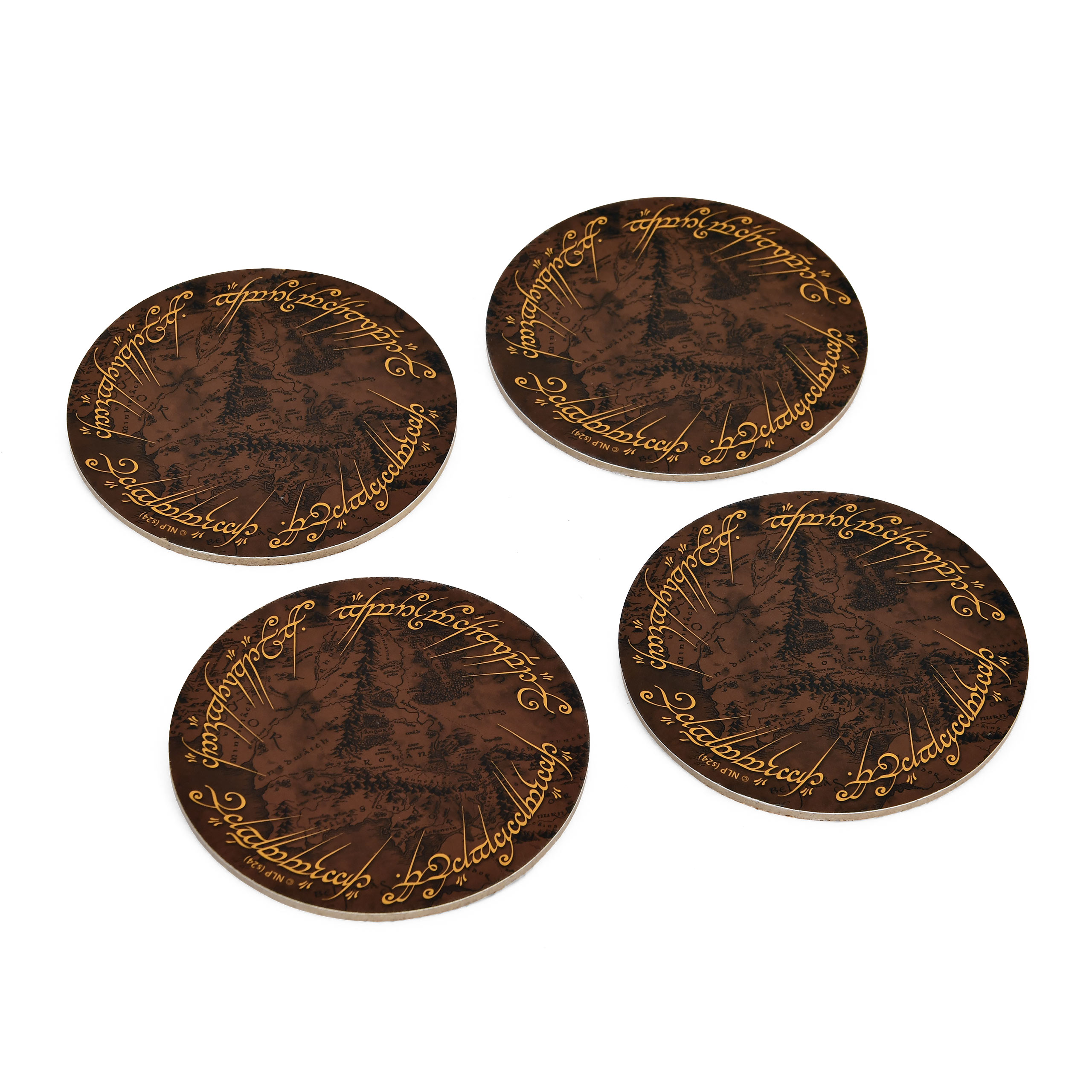 Lord of the Rings - The One Ring Coaster Set of 4